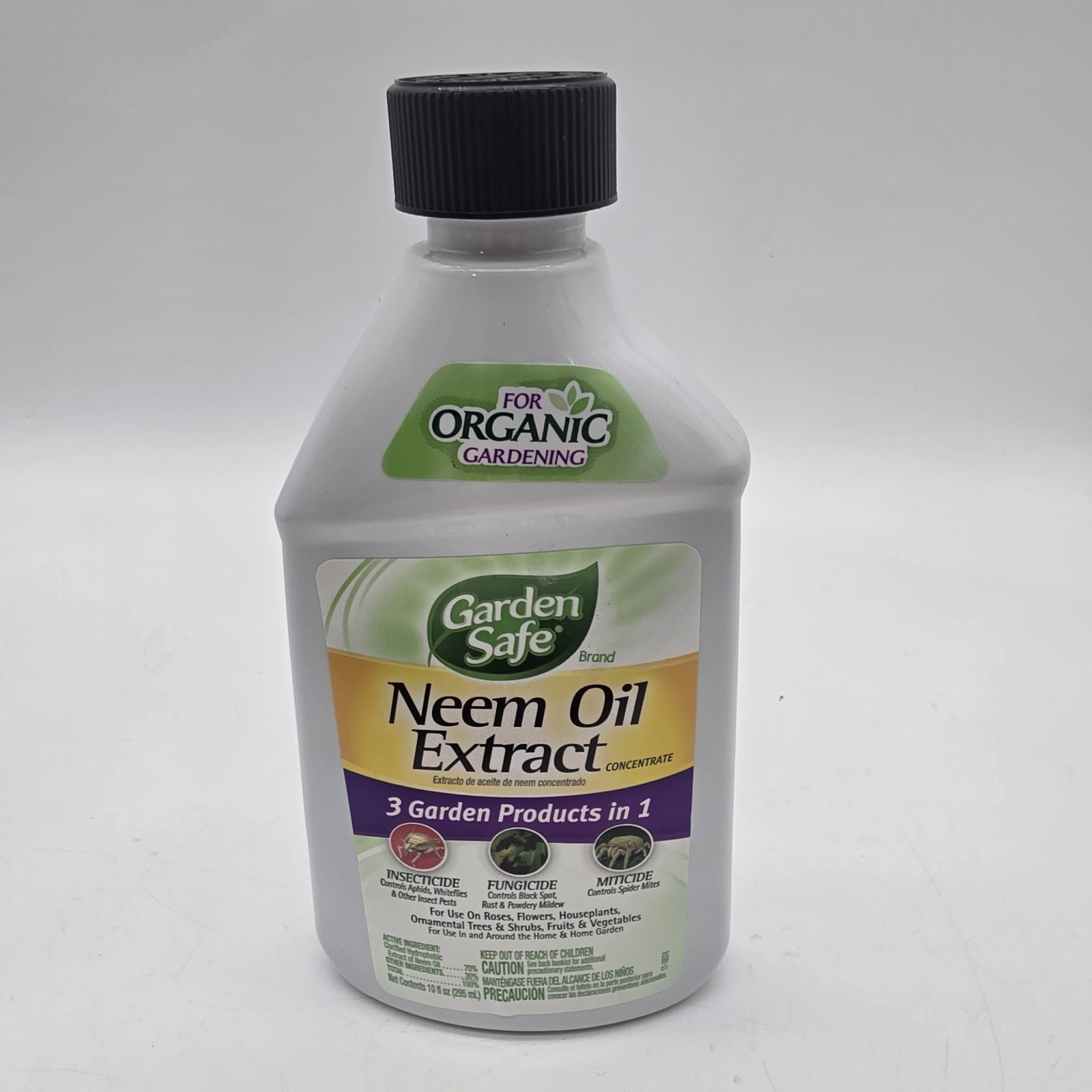 Garden Safe Neem Oil Extract Concentrate 10 fl oz