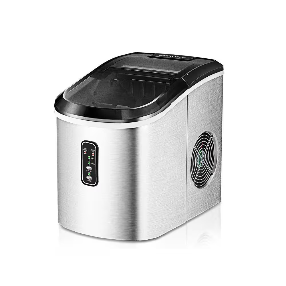 26 Lbs. Freestanding Portable Electric Countertop Ice Maker, 9.64 In. W 9-Cubes