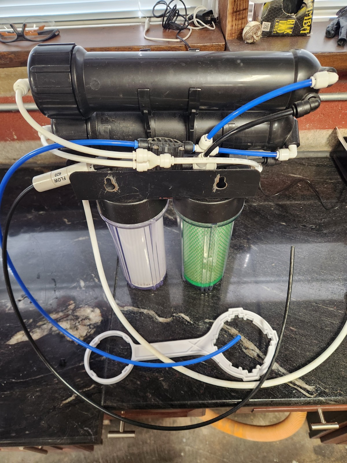 HydroLogic StealthRO Reverse Osmosis Water Filtration System Carbon Sediment