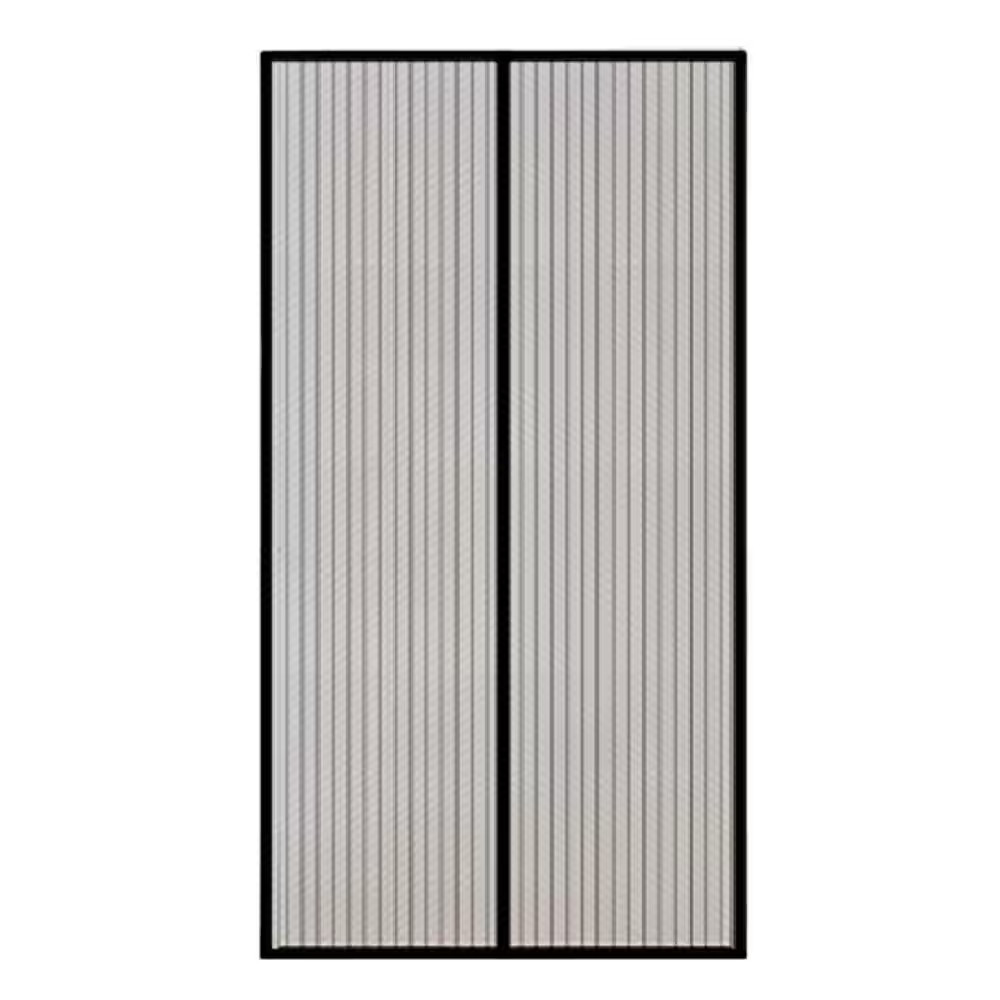 36 In. X 82 In. Universal/Reversible Black Finished Polyester Fiberglass Magneti