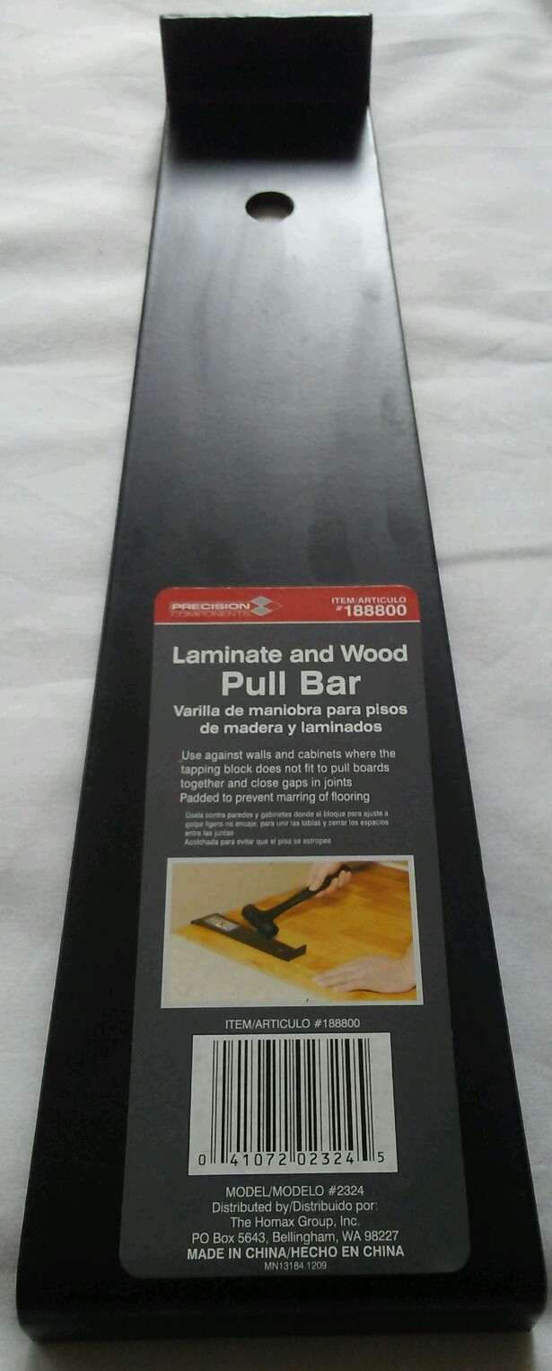 Precision Steel Pull Bar Laminate and Wood Floor Puller 11.5″ Long