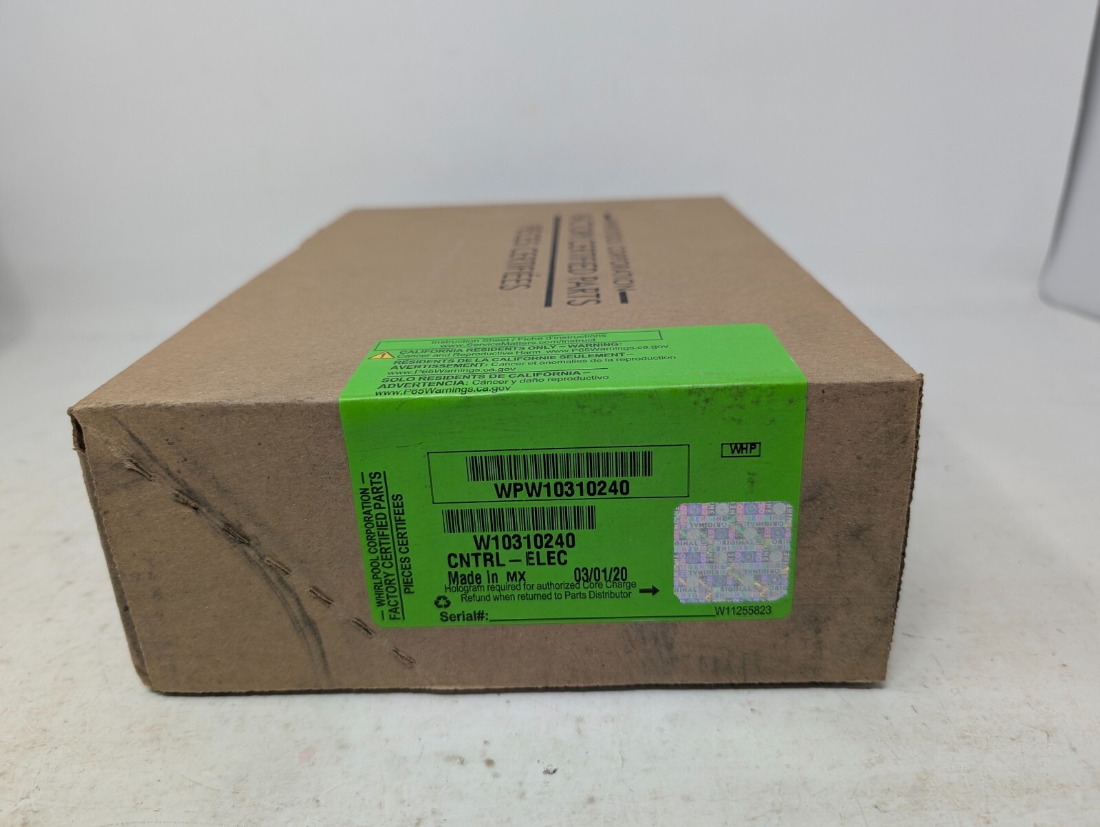 W10310240 Compatible Board Maytag Whirlpool WPW10310240 (J4)