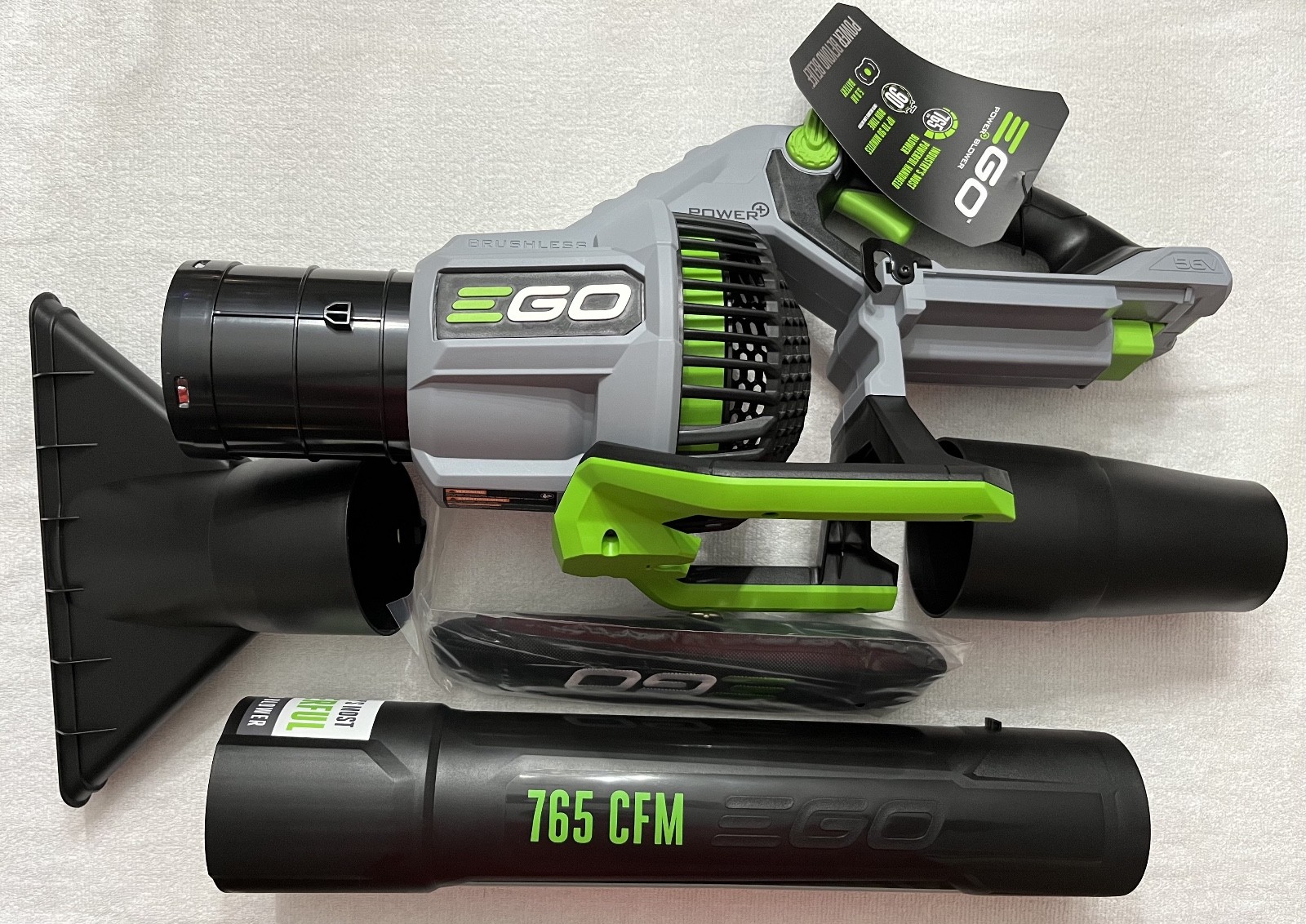 New EGO LB7650 Power+ 56V Variable Speed 765CFM Cordless Blower Bare Tool 200MPH