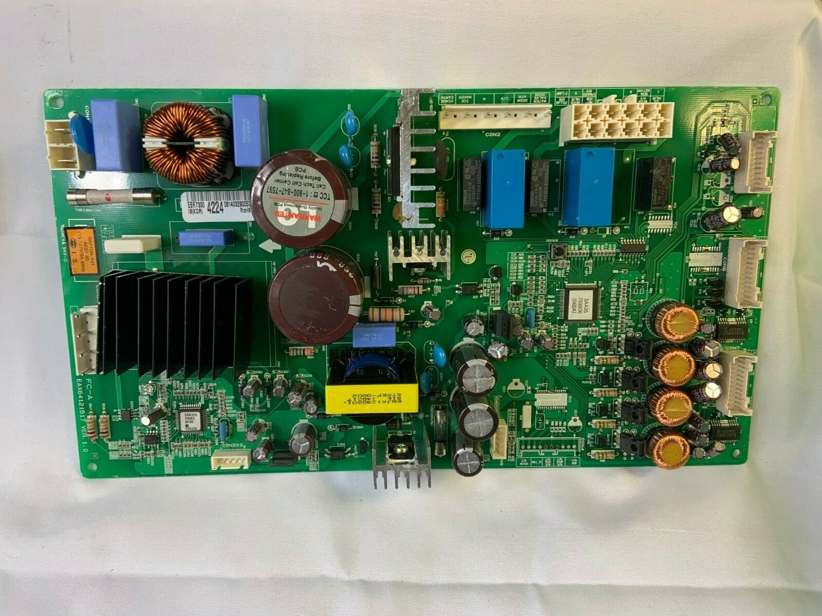🌟 LG REFRIGERATOR MAIN PCB CONTROL BOARD EBR73304224