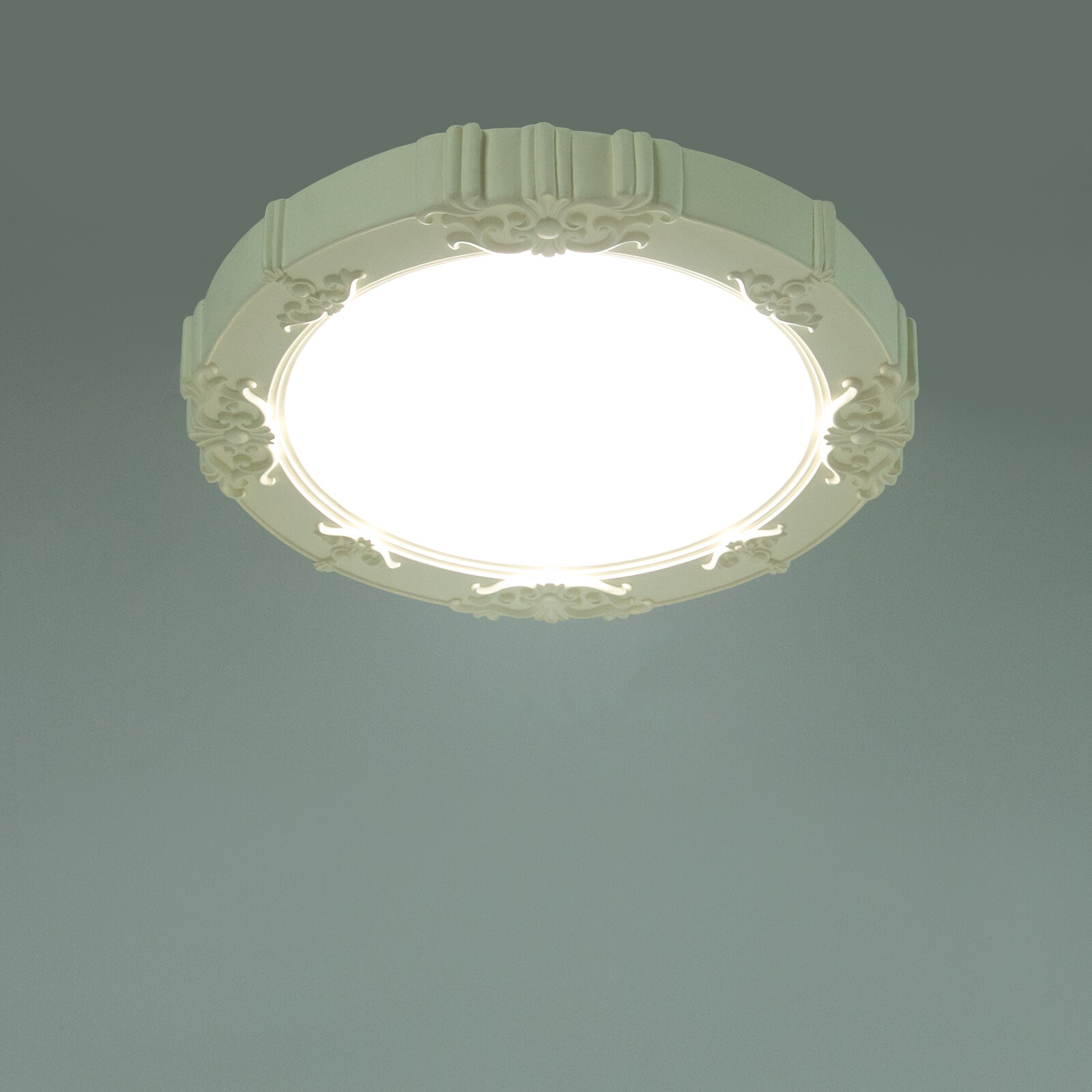 Modern Flush Mount Ceiling Light Acrylic LED Dimmable Chandelier Lamp Fixture