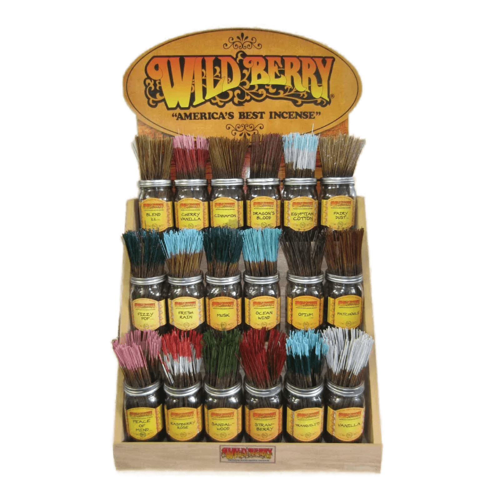 (1) 100 Sticks Bundle – Wildberry 11″ Incense Sticks – Mix & Match 100+ Flavors!