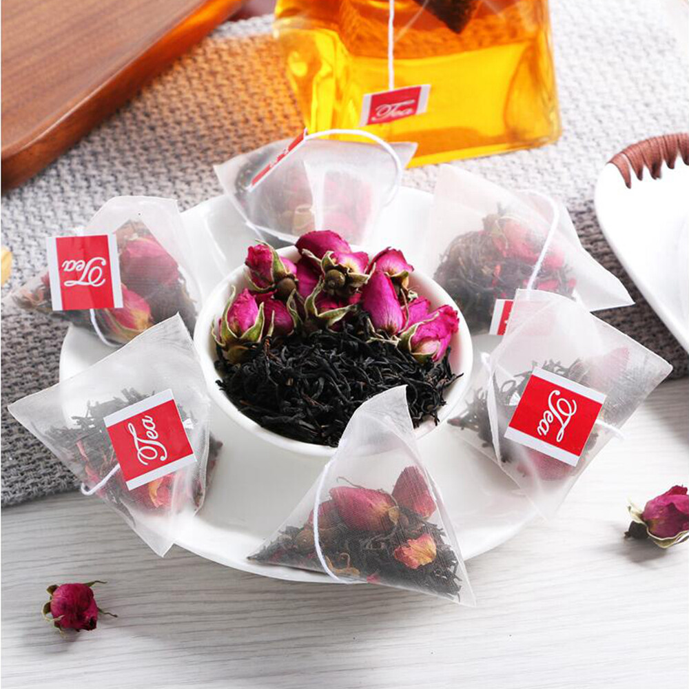 120g Rose Black Tea Blended Pyramid Packing Organic Tea