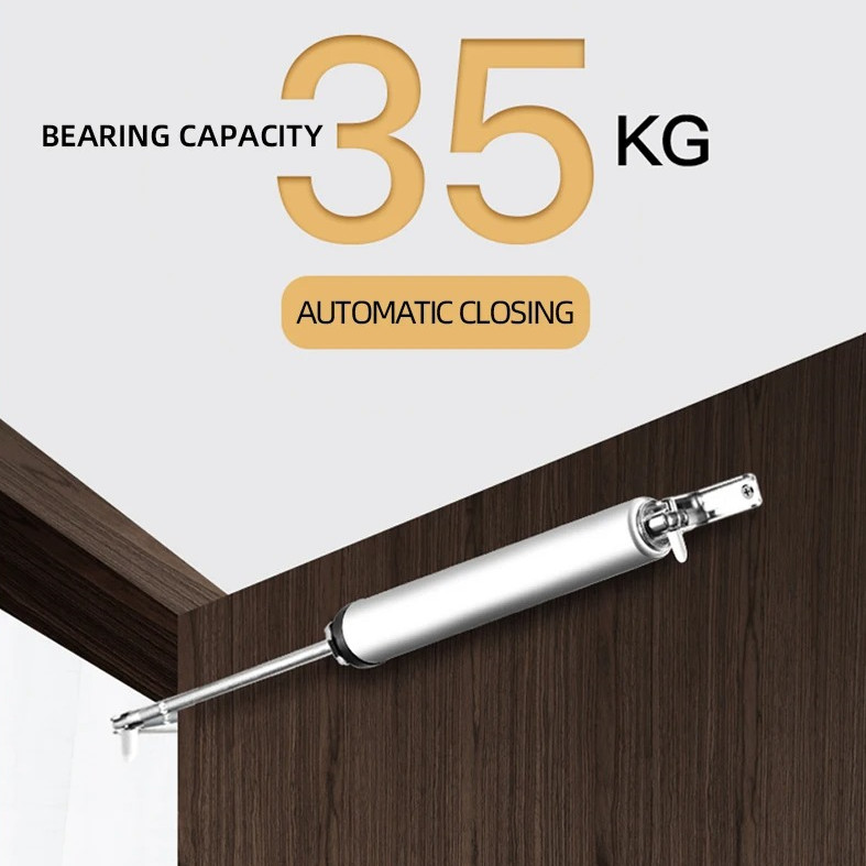 1pc Automatic Door Closer Adjustable 90° Soft Close Stop Buffer Hardware – NEW