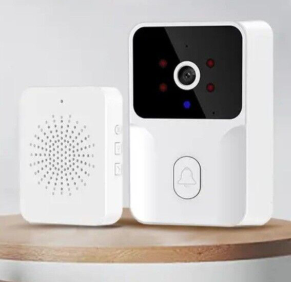 Video Doorbell Camera Smart Wireless W/ Speaker Hd Wifi Security Smart Home
