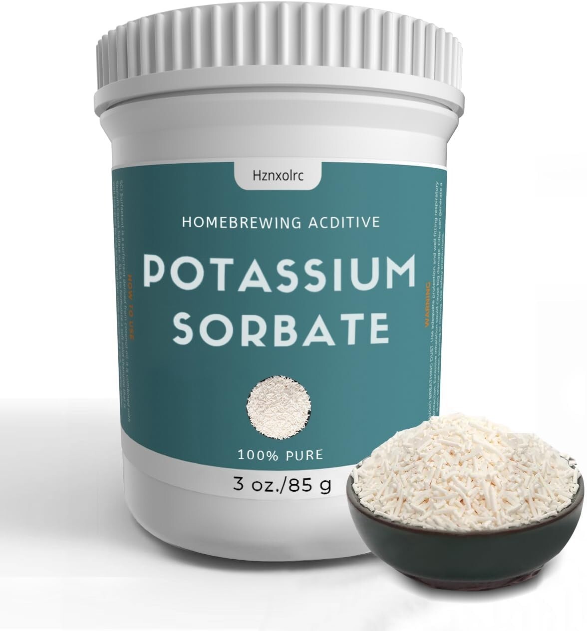 3 oz Potassium Sorbate Food Grade, 100% Pure, Premium Potassium Sorbate for W…