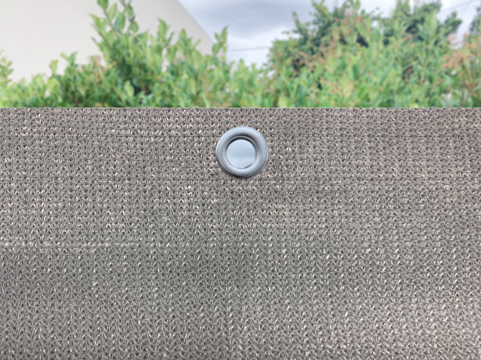 Custom Gate Barrier Privacy Screen Panel Mesh 90% UV Block w/ Grommets / 12”