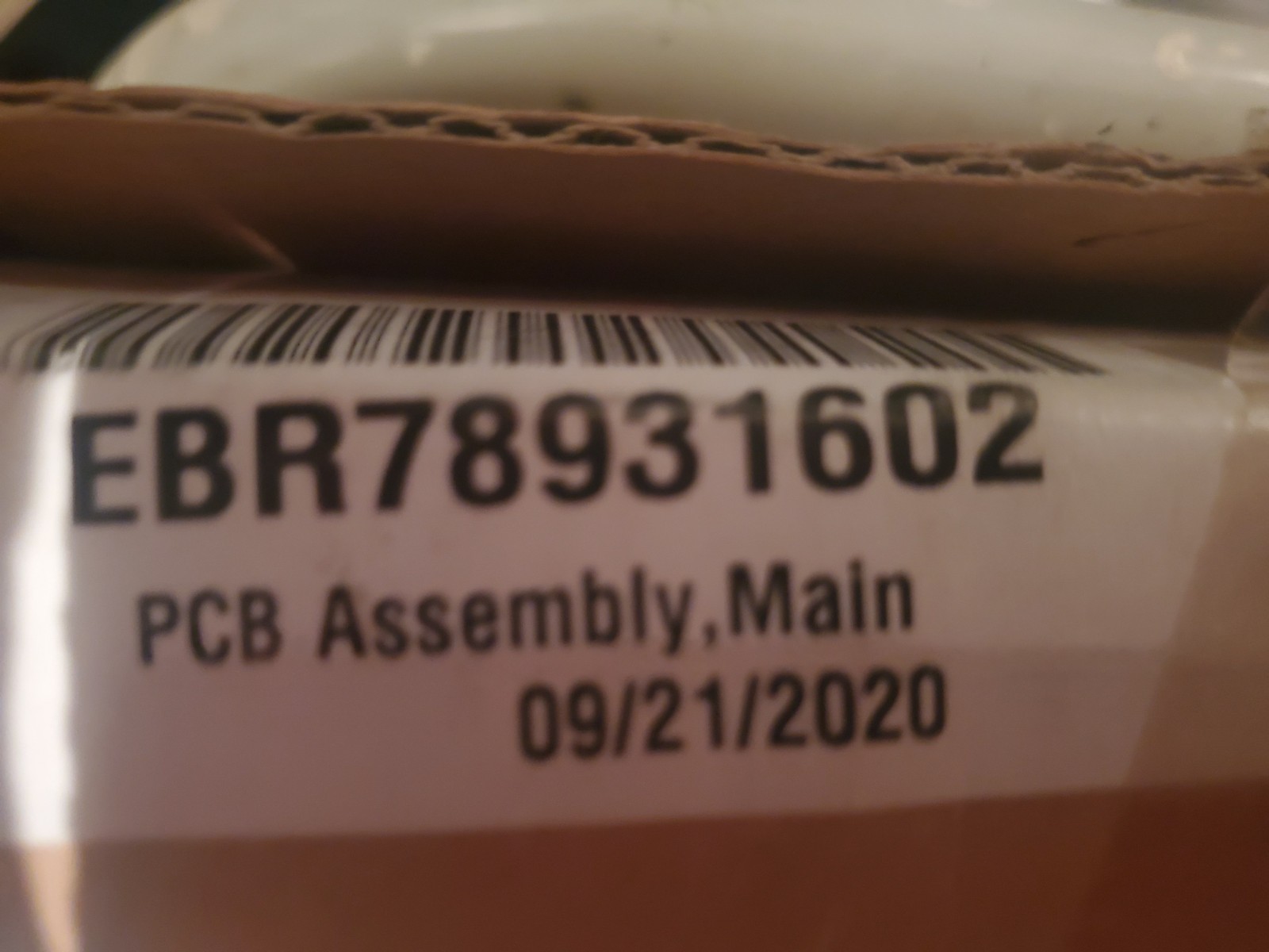 EBR78931602 LG REF CONTROL BOARD