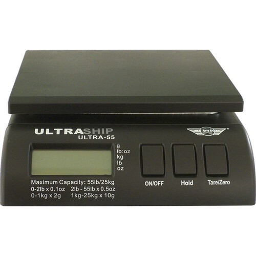 Electronic Grain Scale – 55 lbs. Ultra Ship Weight Measurements Removeable Face