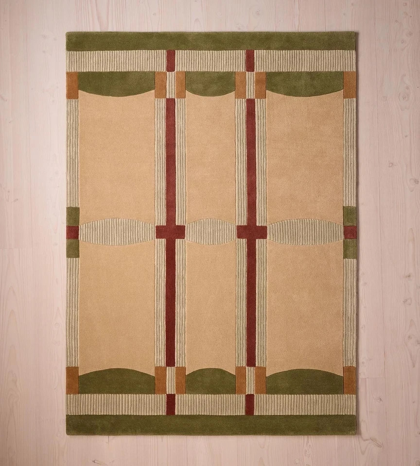 Hand-Tufted Wool Rug 8×10 9×12 ft – Soho Home Adamson Rug Handmade Area Rug
