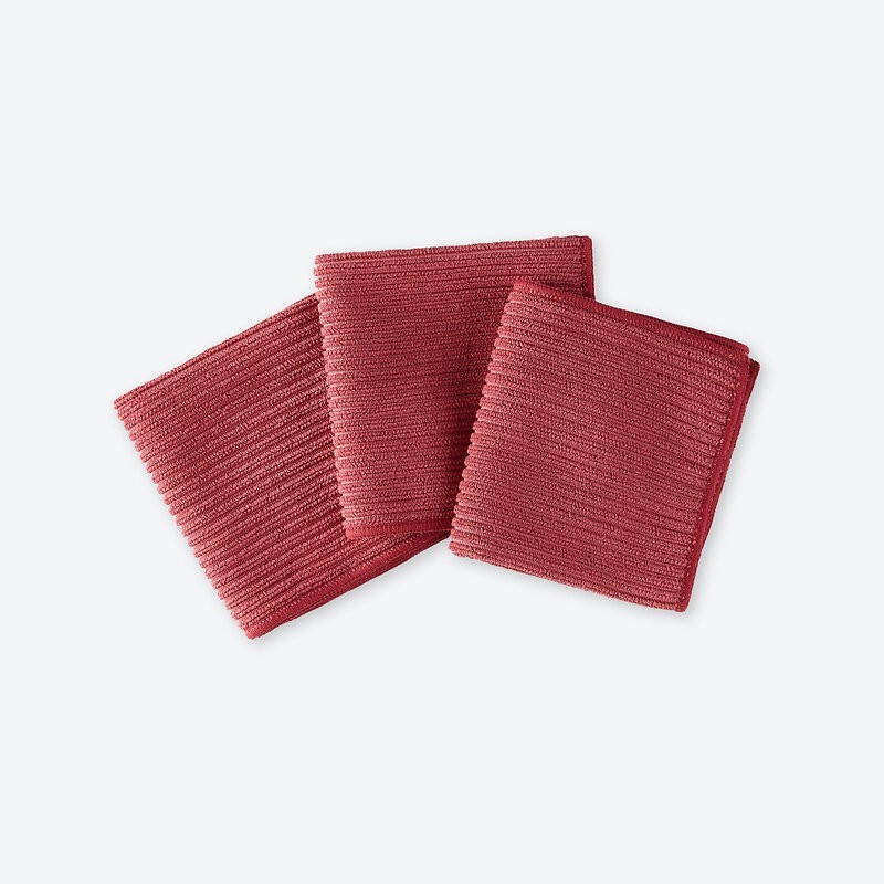 Norwex While Supplies Last Pomegranate Dishcloth Set of 3