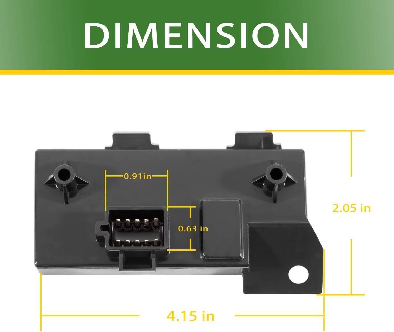 Electronic Control Unit Module AM141075 For John Deere X300 X320 X324 X500 X540