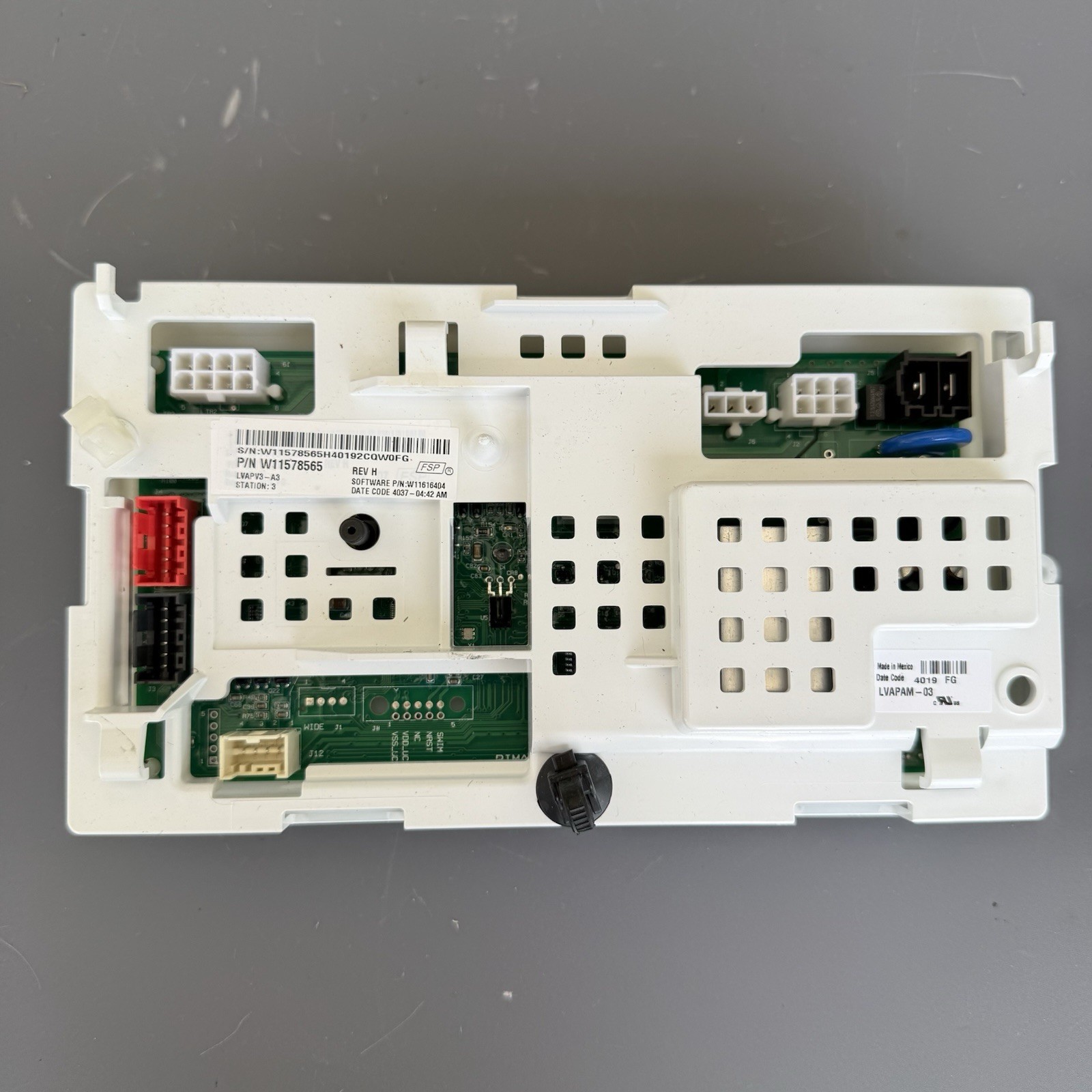 Whirlpool Washer Control Board W11101101 | W11170319 | OEM Used Tested