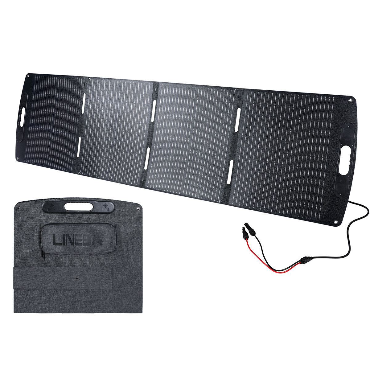 LINEBA 200W Foldable Portable Solar Panel IP67 for Power Station RV with MC4