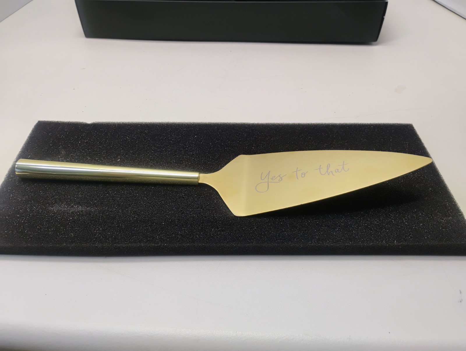 Kate Spade NY “A Charmed Life Cake Server by LENOX Gold Plated yes to that