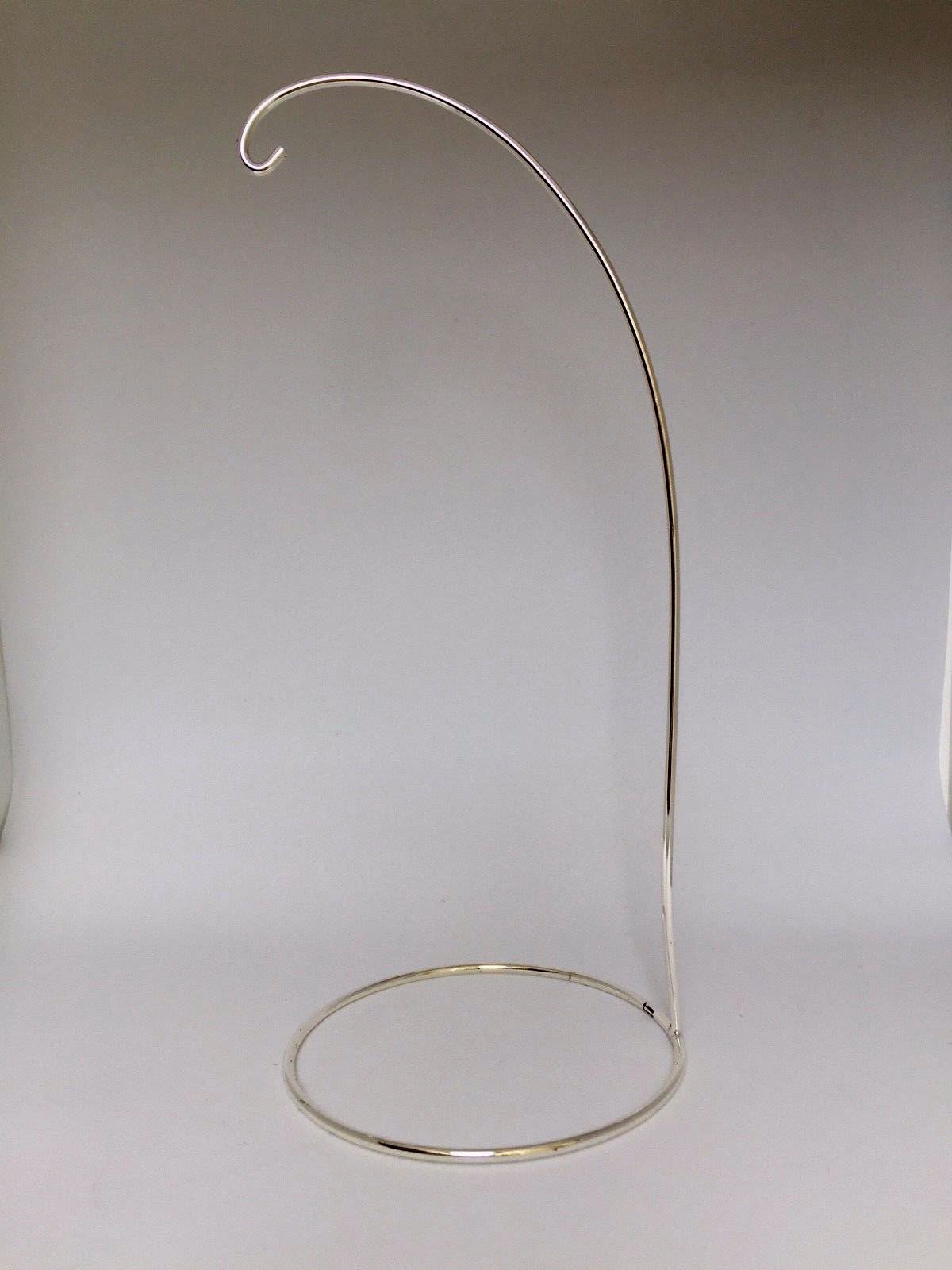 Ornament Display Stand Holders – 8 1/4″ TALL SILVER PLATED