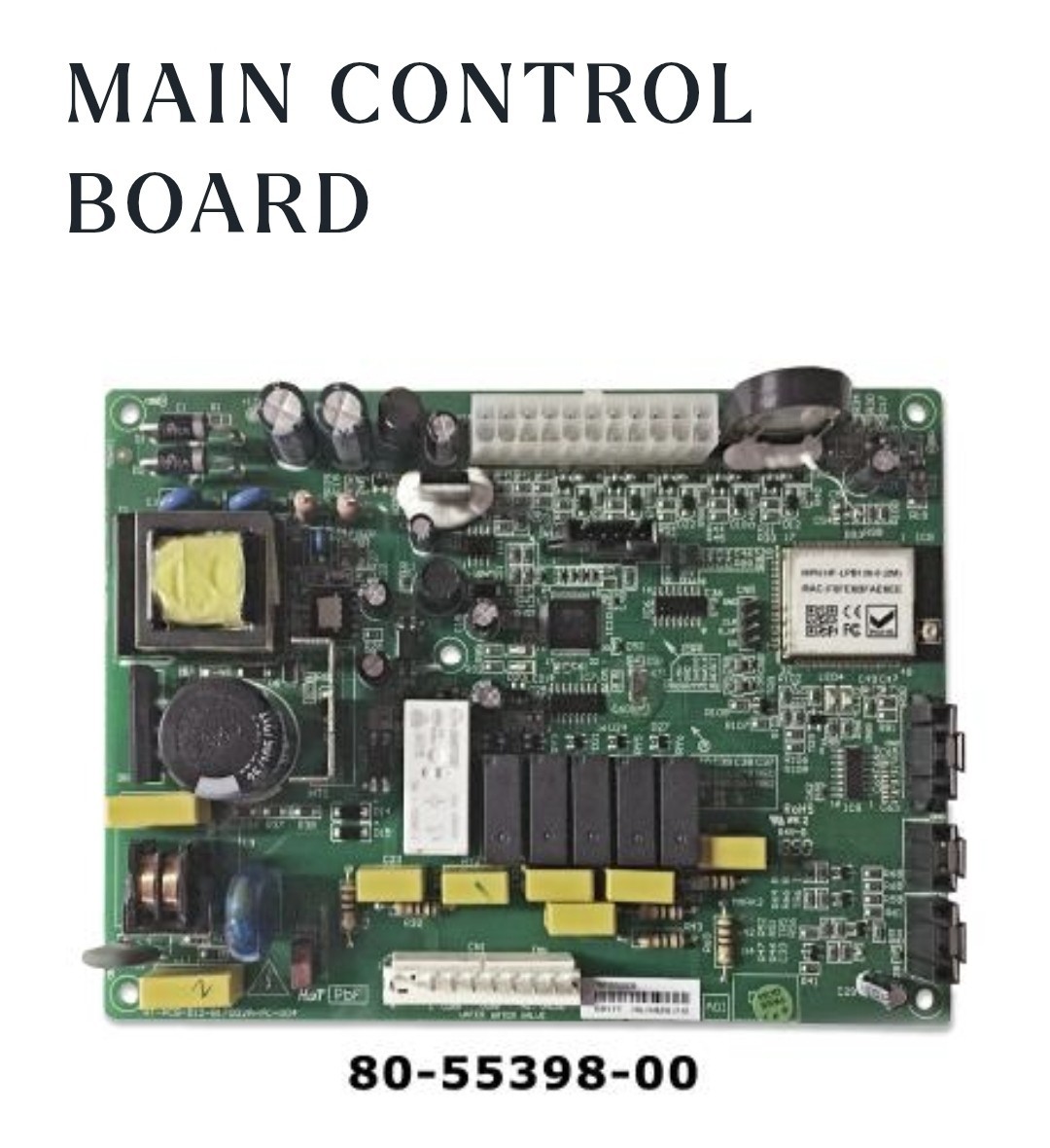 OEM U-line Ice Machine Main Control Board Part #80-55398-00