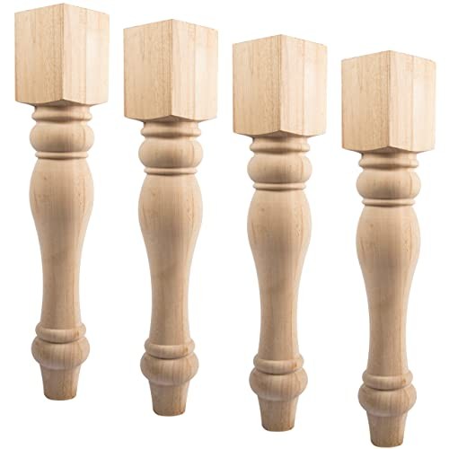29-inch H 3 1/2-inch W 3 1/2-inch D Chunky Unfinished 3 1/2″w X 3 1/2″d X 29″h