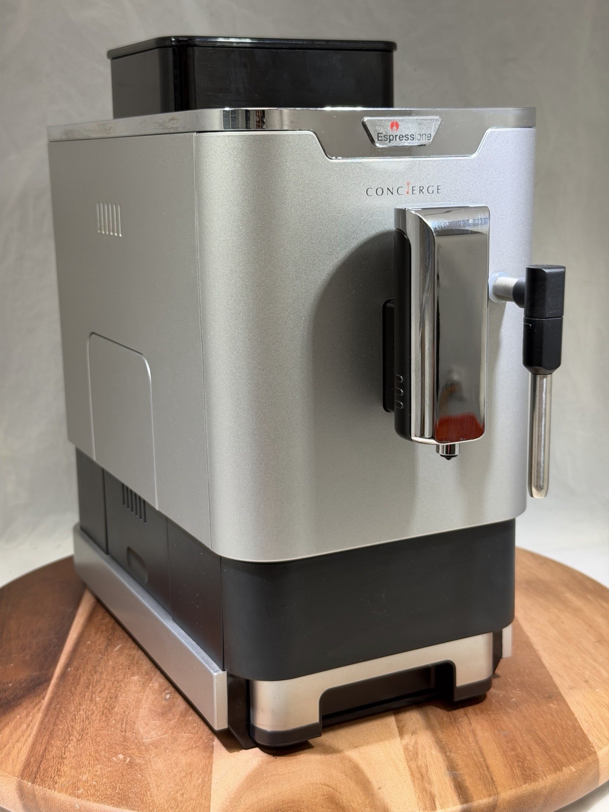 Espressione 8212S Espresso Machine with Milk Frother – Silver/Chrome –