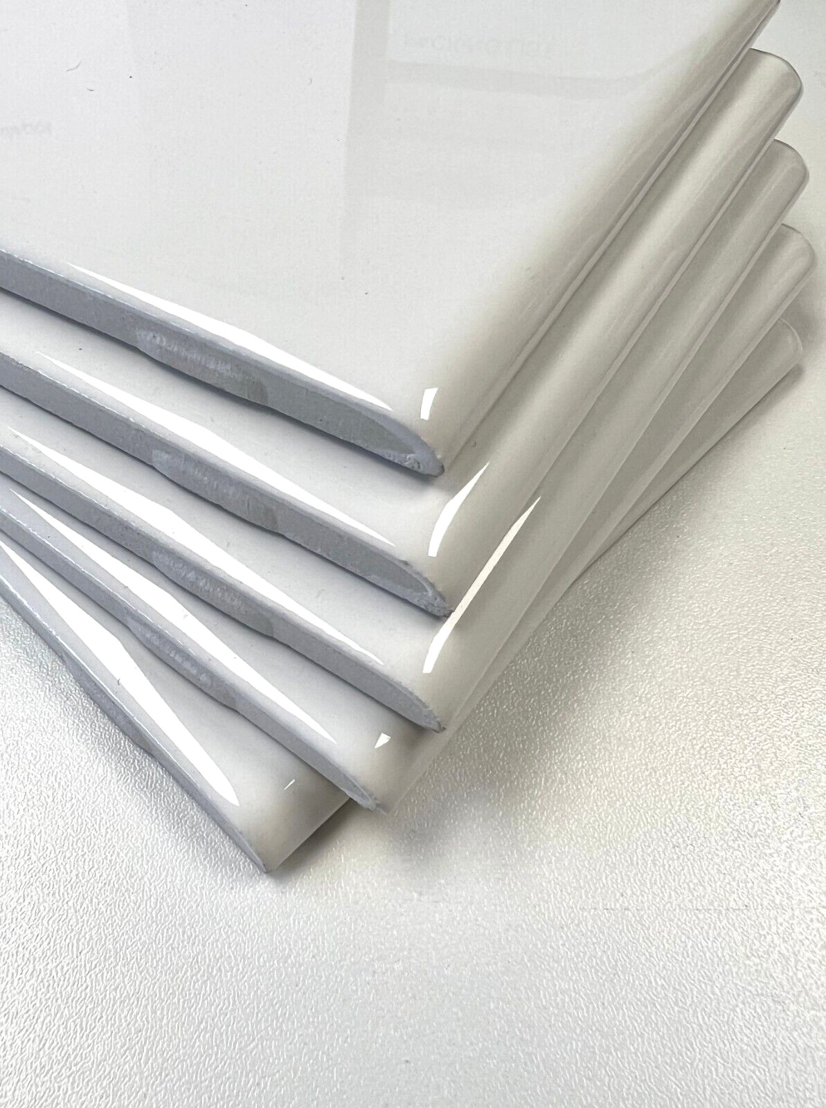 Daltile Semi Gloss 4-1/4 in. x 4-1/4 in. White Ceramic Bullnose Tile (1 SQFT)