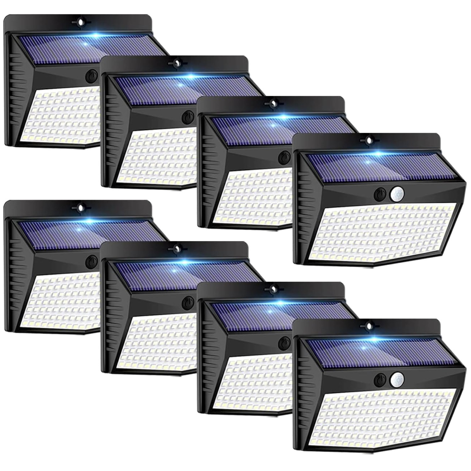 Solar Lights Outdoor 138 LED Motion Sensor Security Light