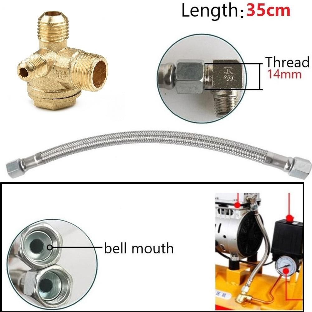 2PCS/Air Compressor Replacement Tube Air Compressor Parts Air Compressor/ Tube