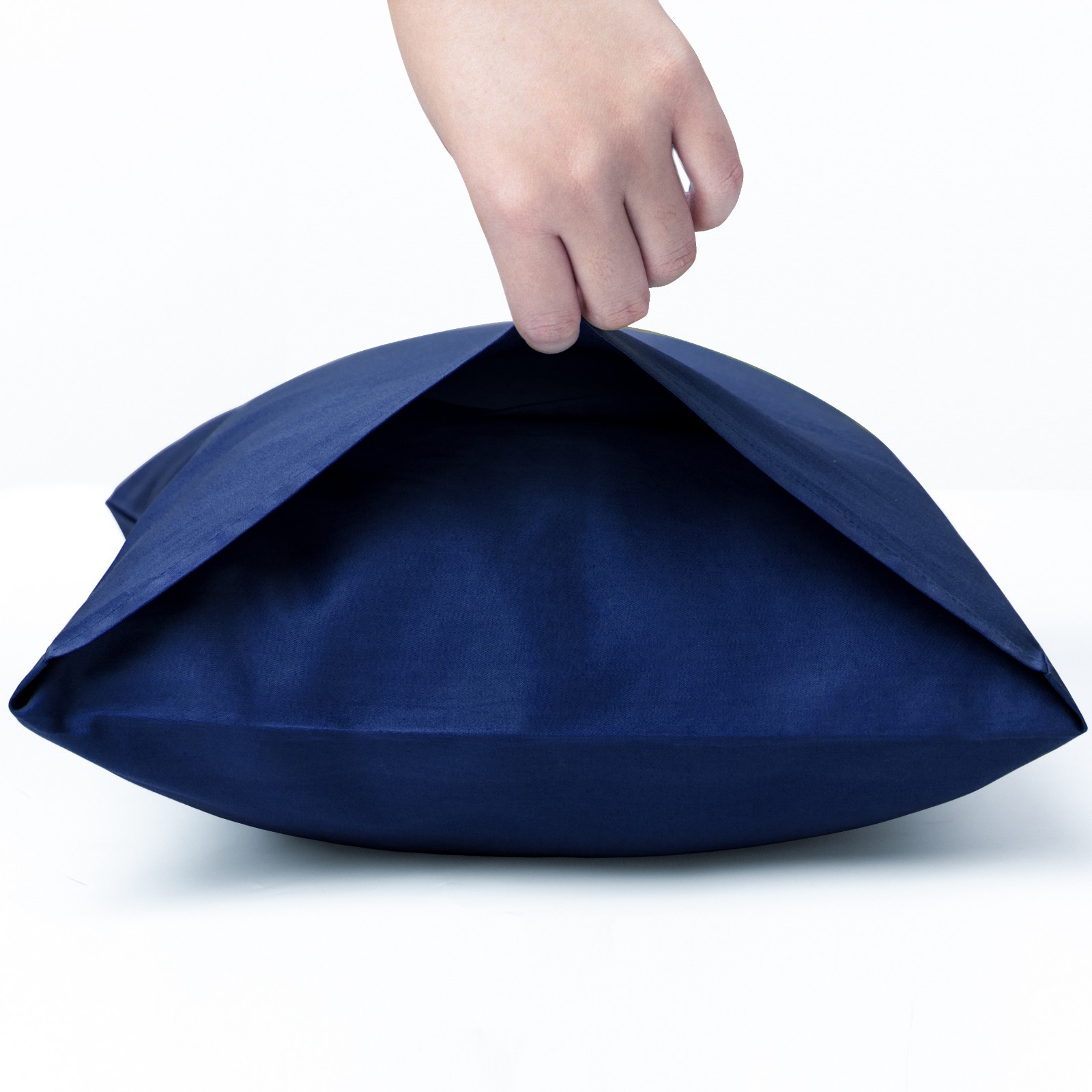 2 Pieces 100% Cotton Pillowcases, 500 Thread Count, Soft and Skin-friendly