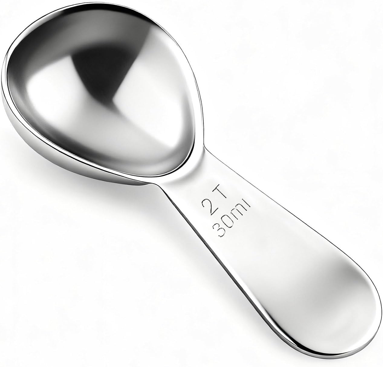 Stainless Steel 2-Tablespoon Measuring Spoon for Coffee, Tea, Sugar, Flour