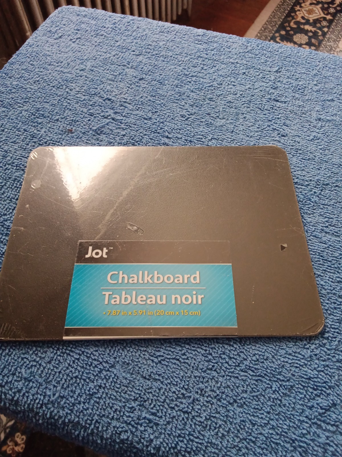 Jot Rectangle Chalkboard Black 7.87 x 5.91 in (20 x 15 cm) MPN 196213 2202