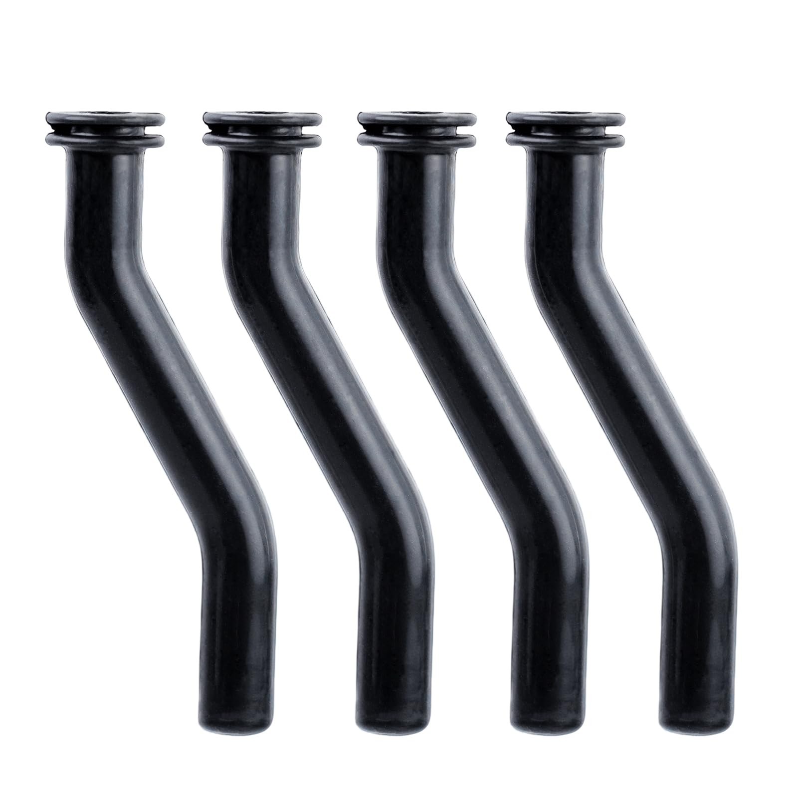 Vacuum Hose 596163 Compatible with Briggs & Stratton, John 3 inches, Black