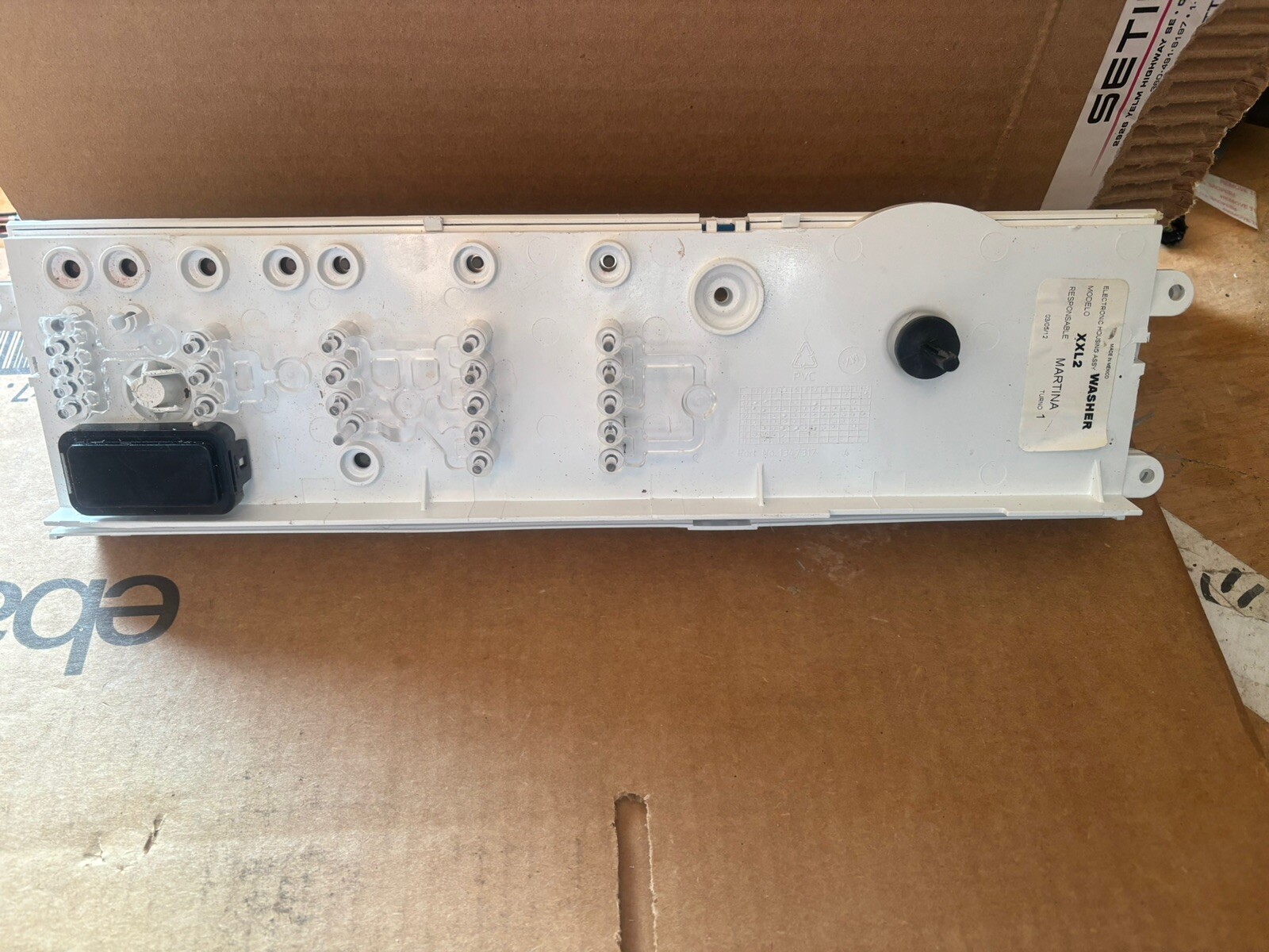 1347317 FRIGIDAIRE WASHER CONTROL BOARD 258