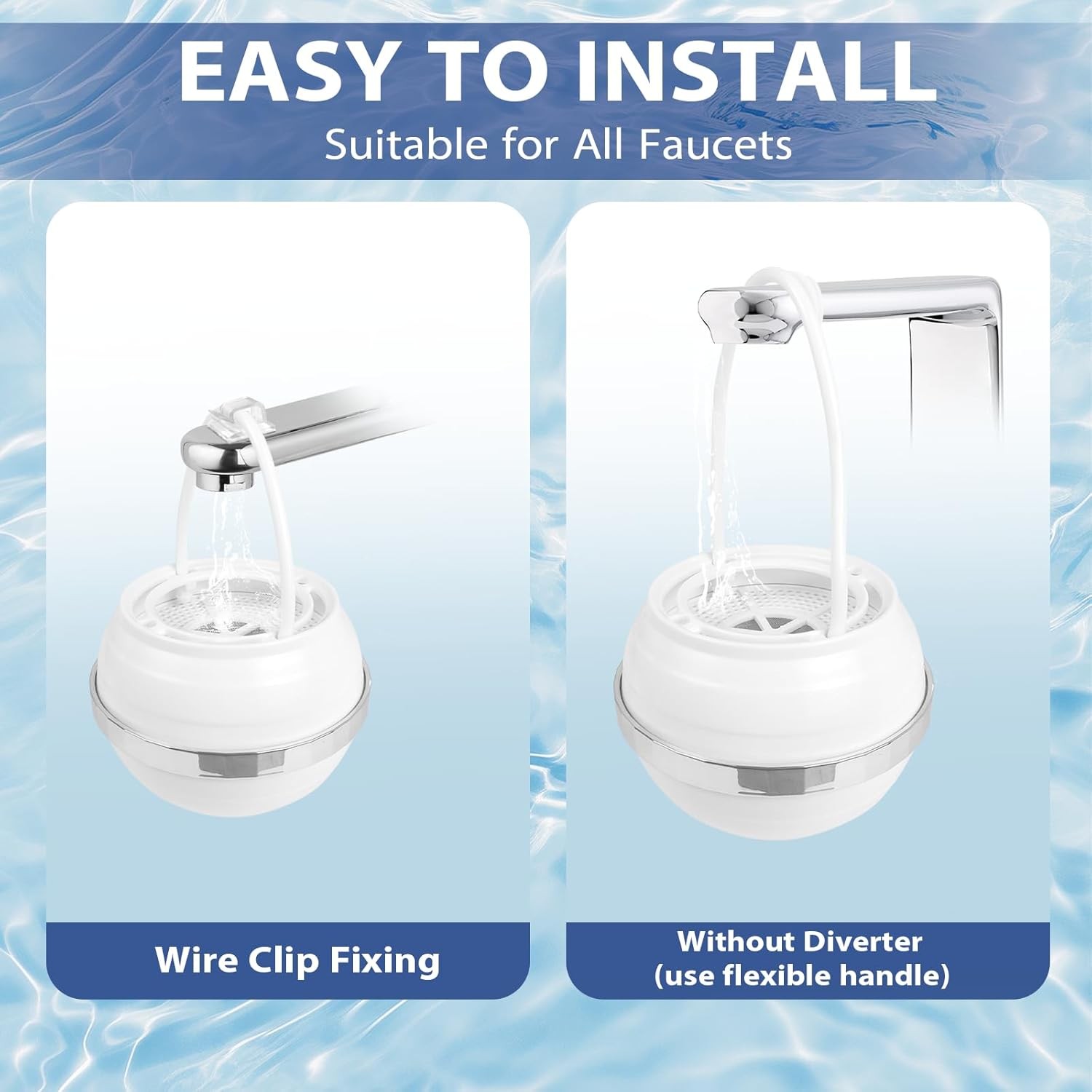 Bath Filter 8 Stages Bath Water Filter Bath Flter Tub Removes Lead Chlorine New