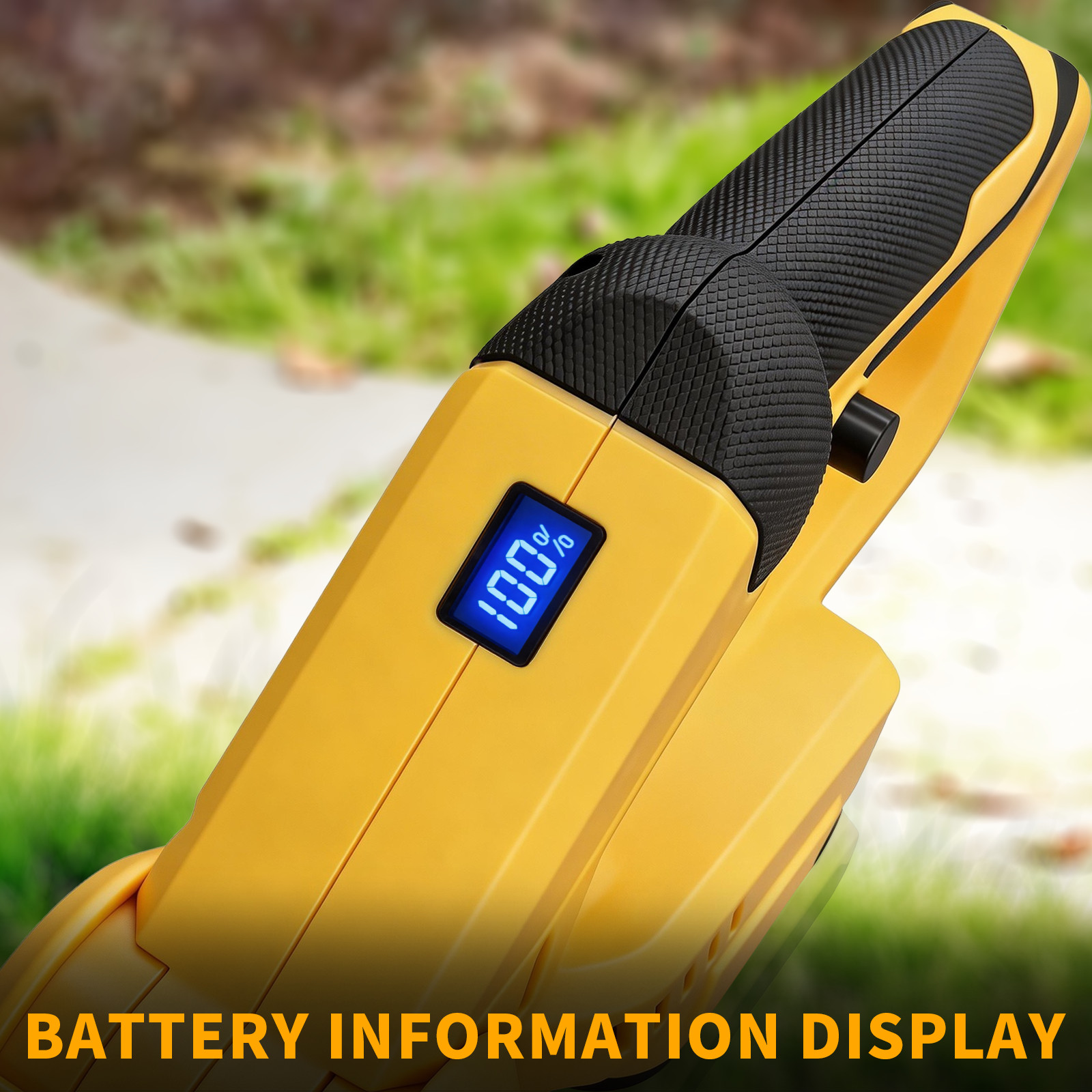 12″ Cordless Weed Eater & String Trimmer & Grass Trimmer For Dewalt 20V Battery