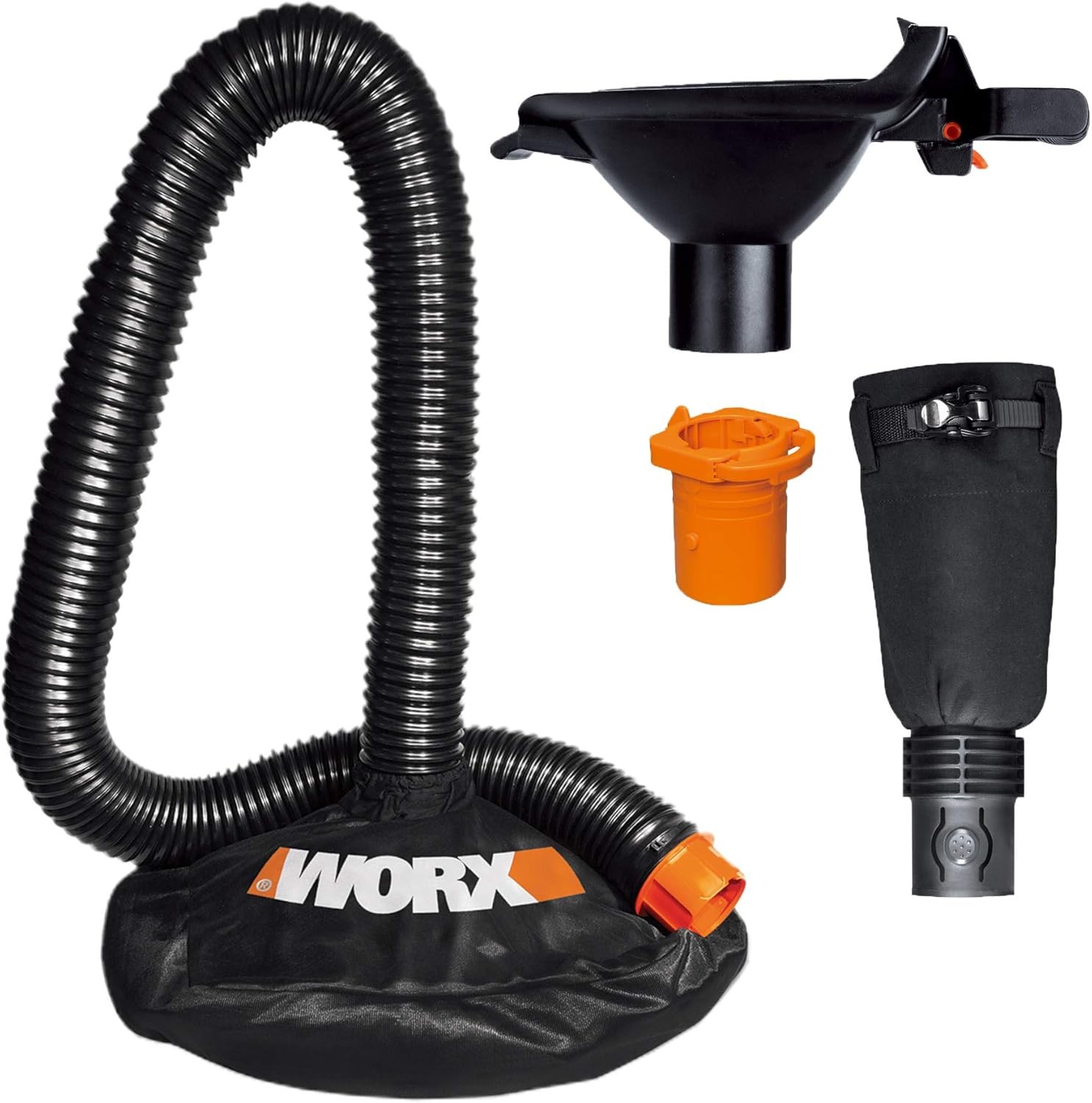 Leaf Collection System for Leaf Blower & Leaf Vacuum with a 5” Inches Tube, W