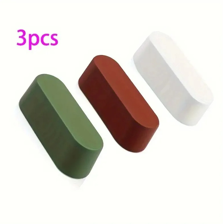 3pcs 30g Metal Polishing Compound Bars Buffing Kit for Metal Shine – NEW