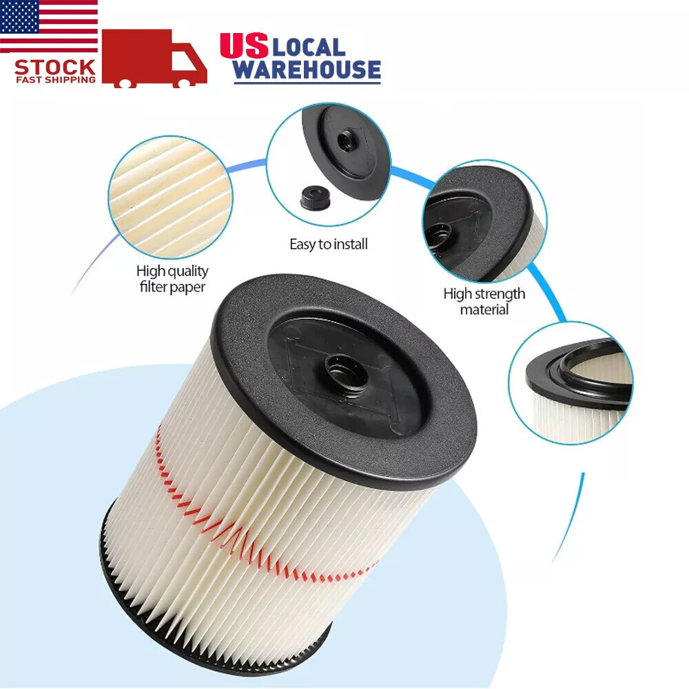 Replacement Cartridge Filter for Shop Vac Craftsman 9-17816 Wet Dry Air Filter