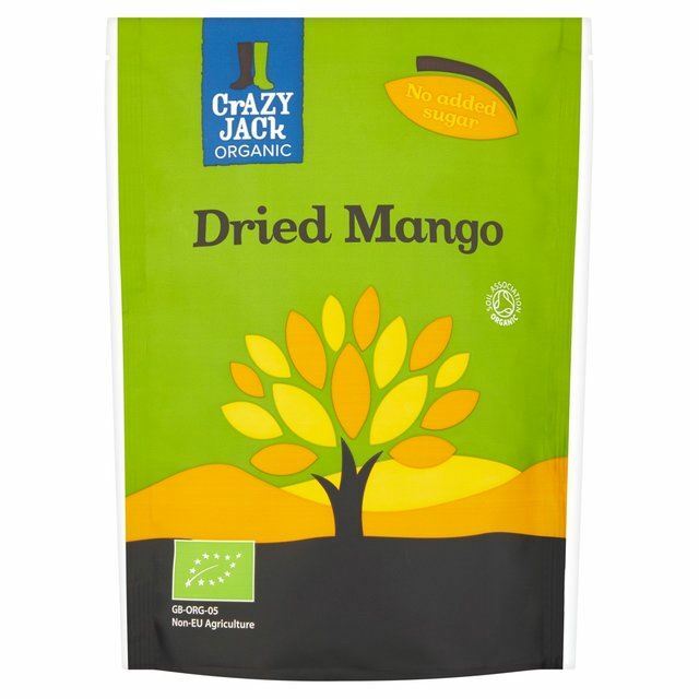 Crazy Jack Organic Dried Mango – 100g (0.22 lbs)