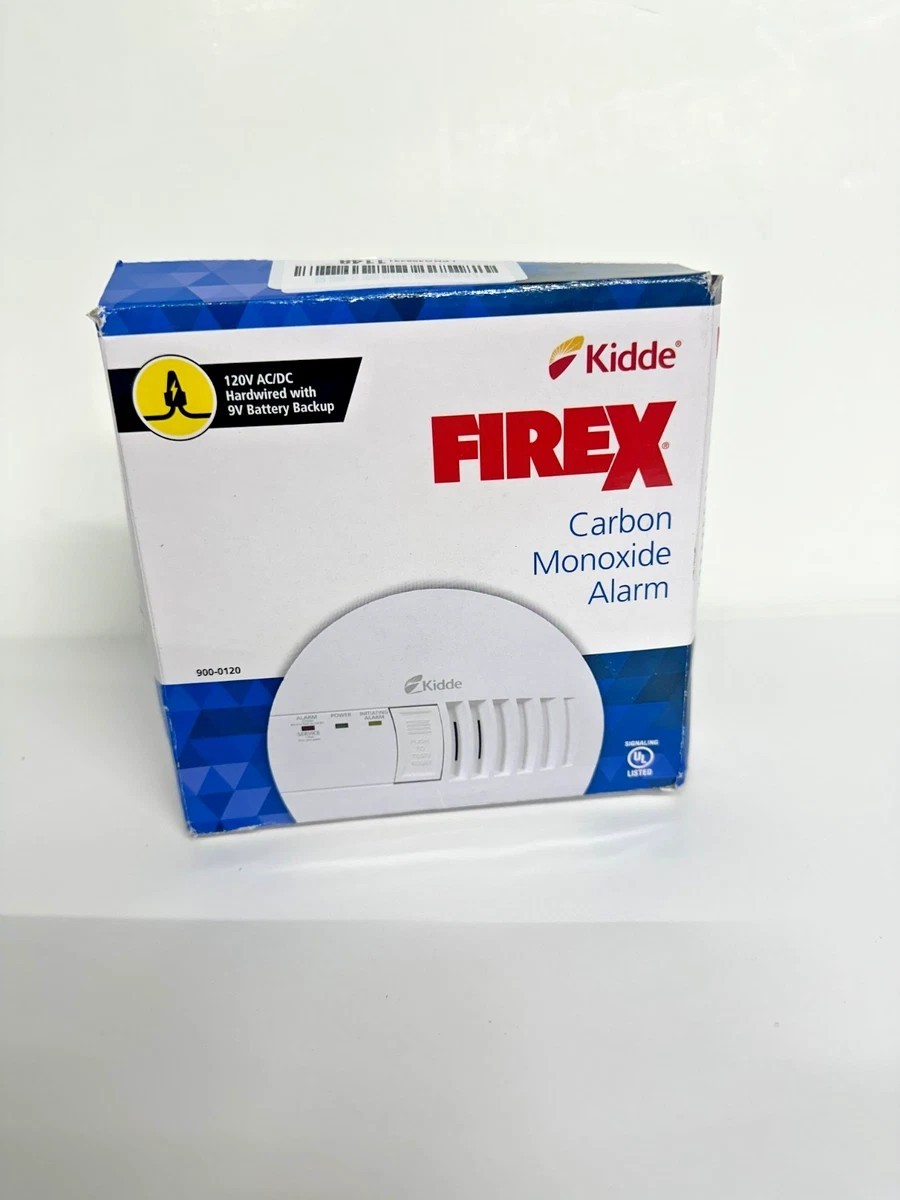 Kidde Carbon Monoxide Alarm 120 V Direct Wire Battery Backup 900-0120