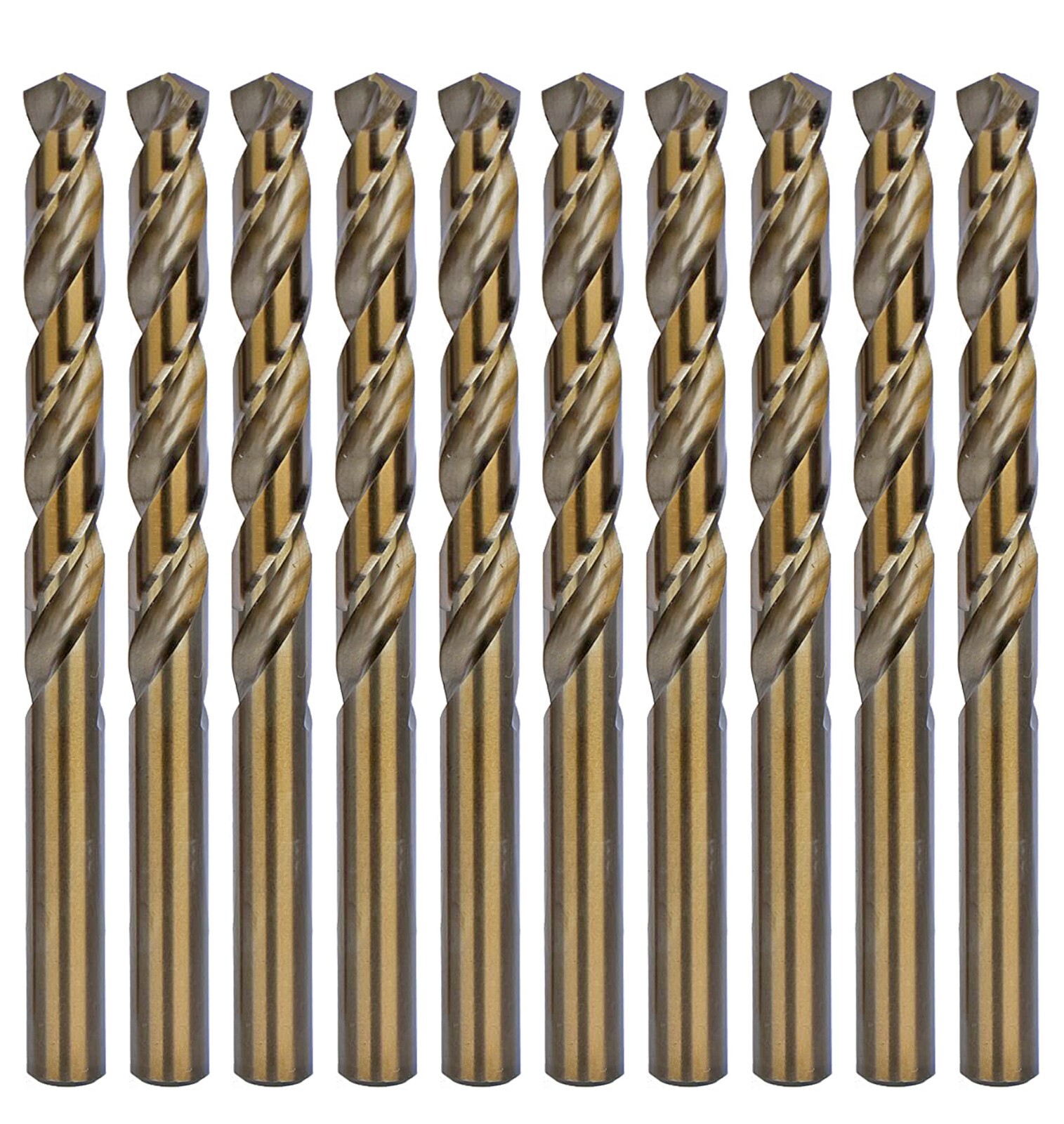 Cobalt Drill Bit Set 1/16″-1/2″ HSS Co5% M35 Jobber Twist Metalworking Drill Bit