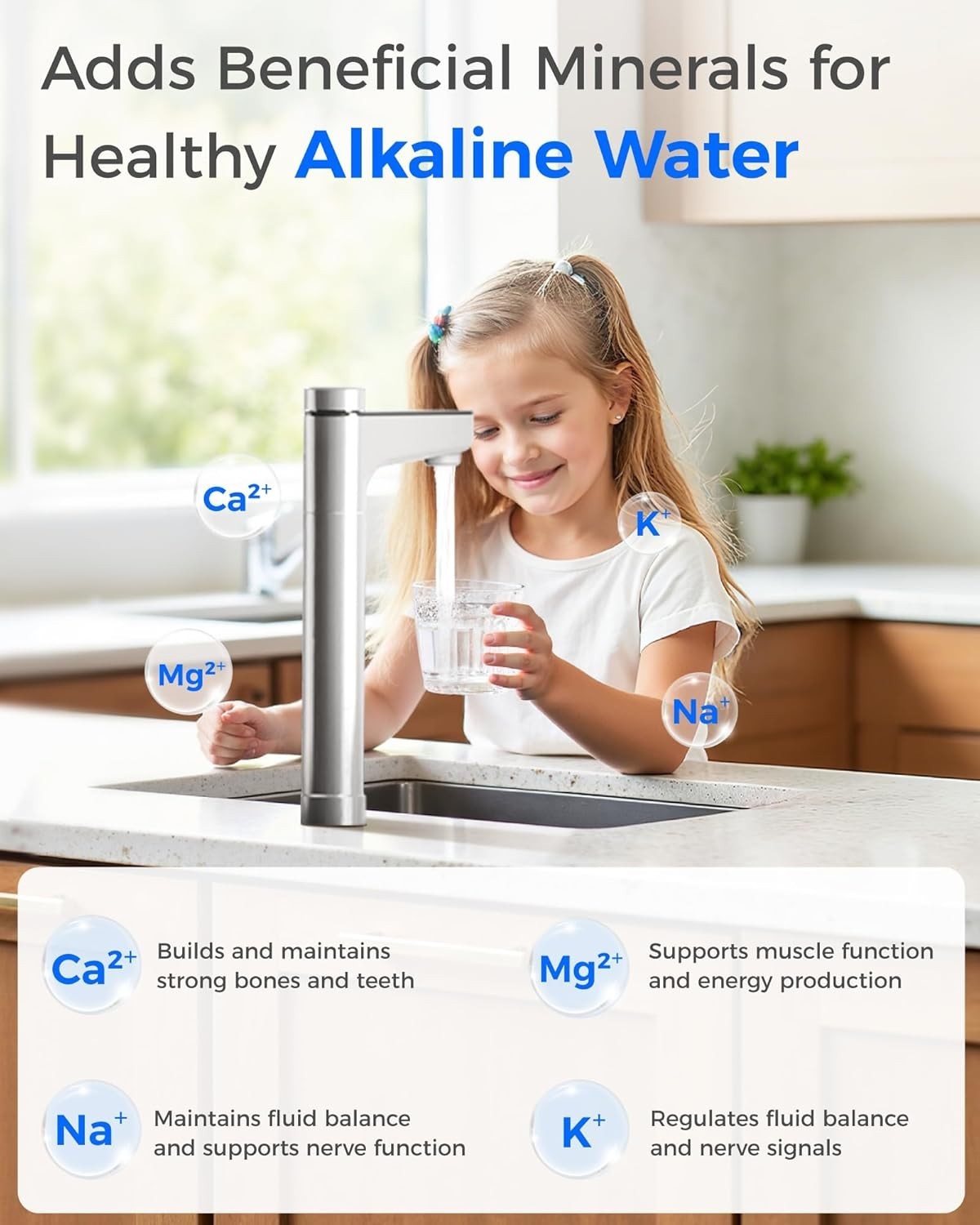 Waterdrop X12 Reverse Osmosis System, 1200 GPD Fast Flow , 11-Stage,With 2 F2