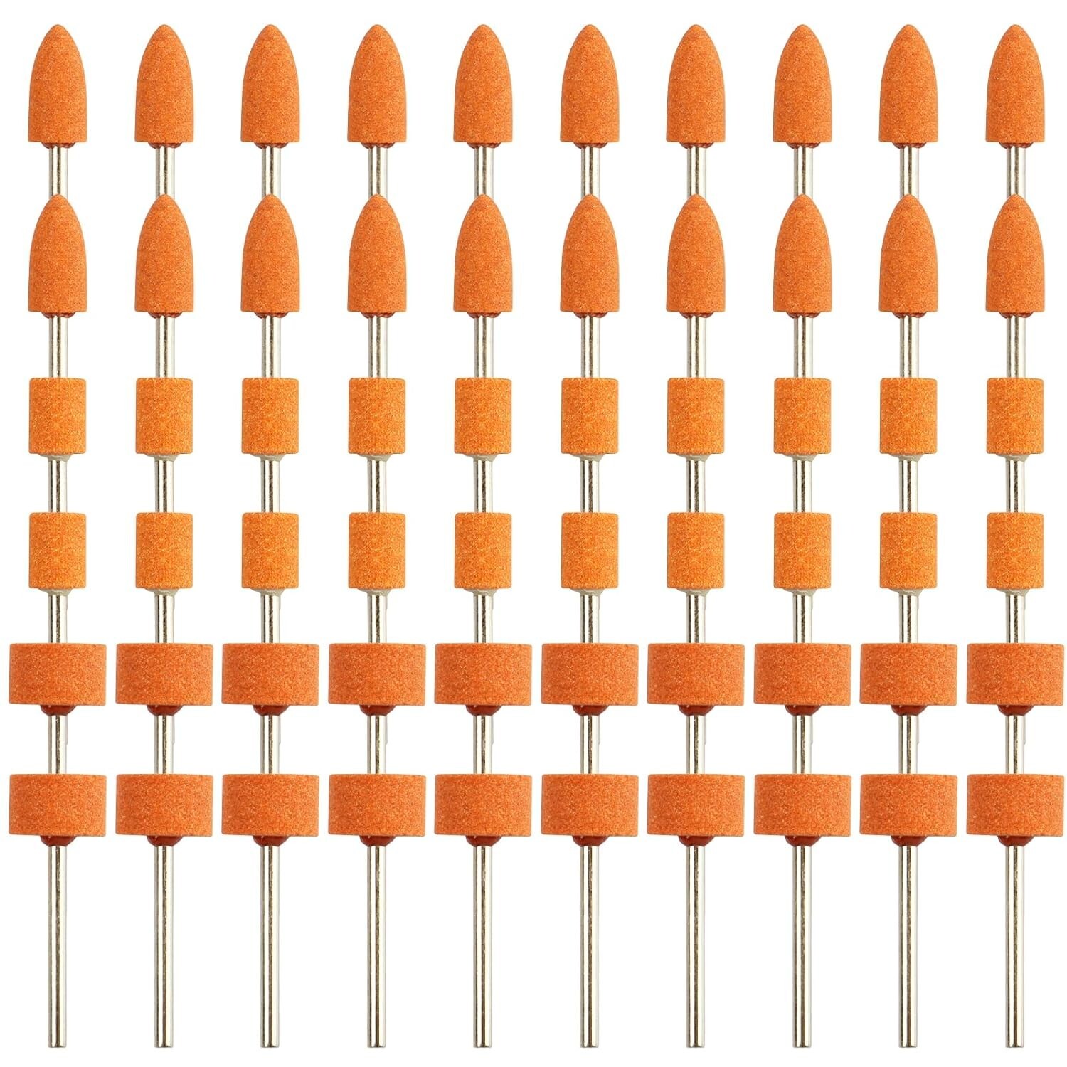 60Pcs Sanding Bits for Dremel Rotary Tool, A Strong Grinding Stones Bits with…