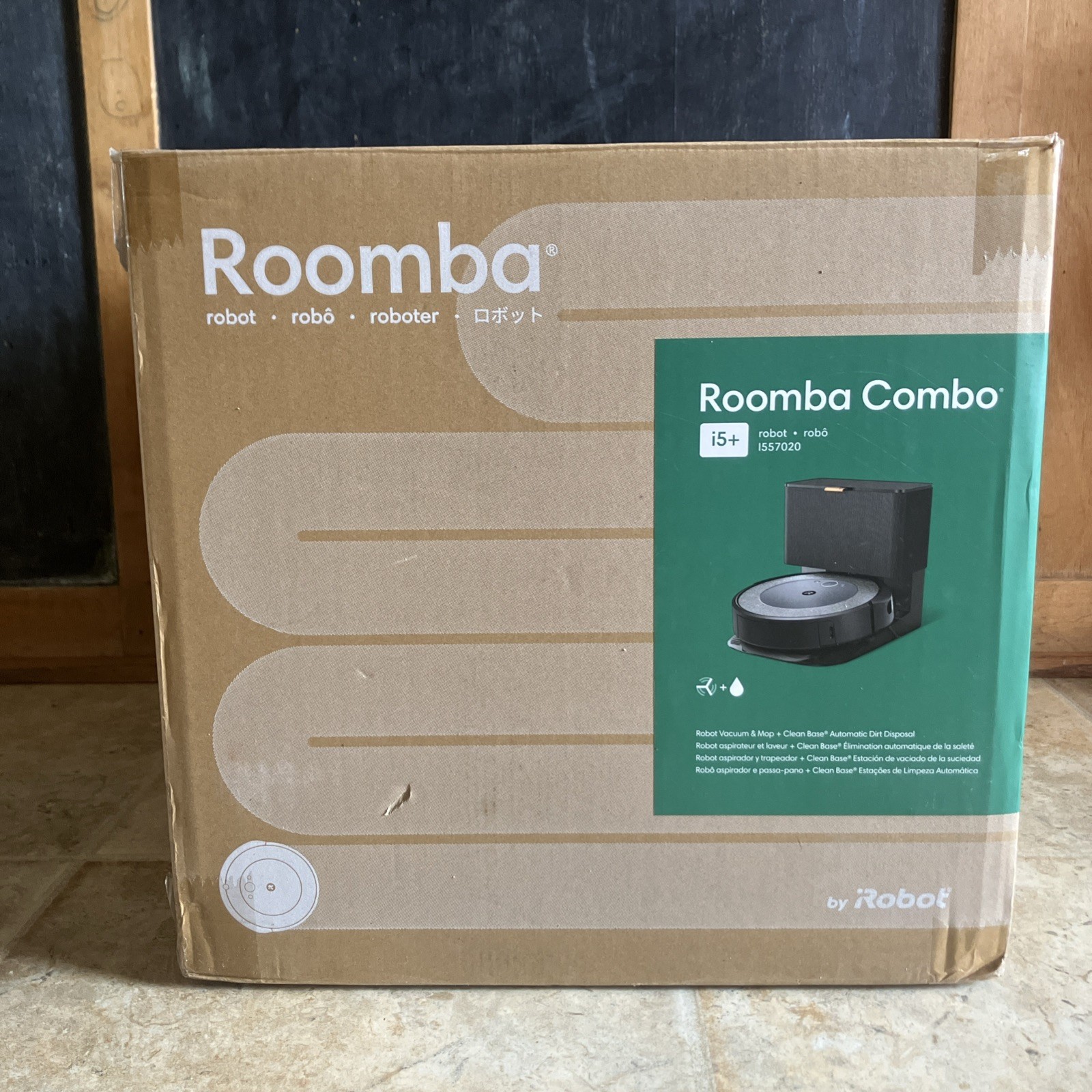 iRobot Roomba Combo i5+ Self-Emptying Smart Mapping Robot Vacuum and Mop *READ*