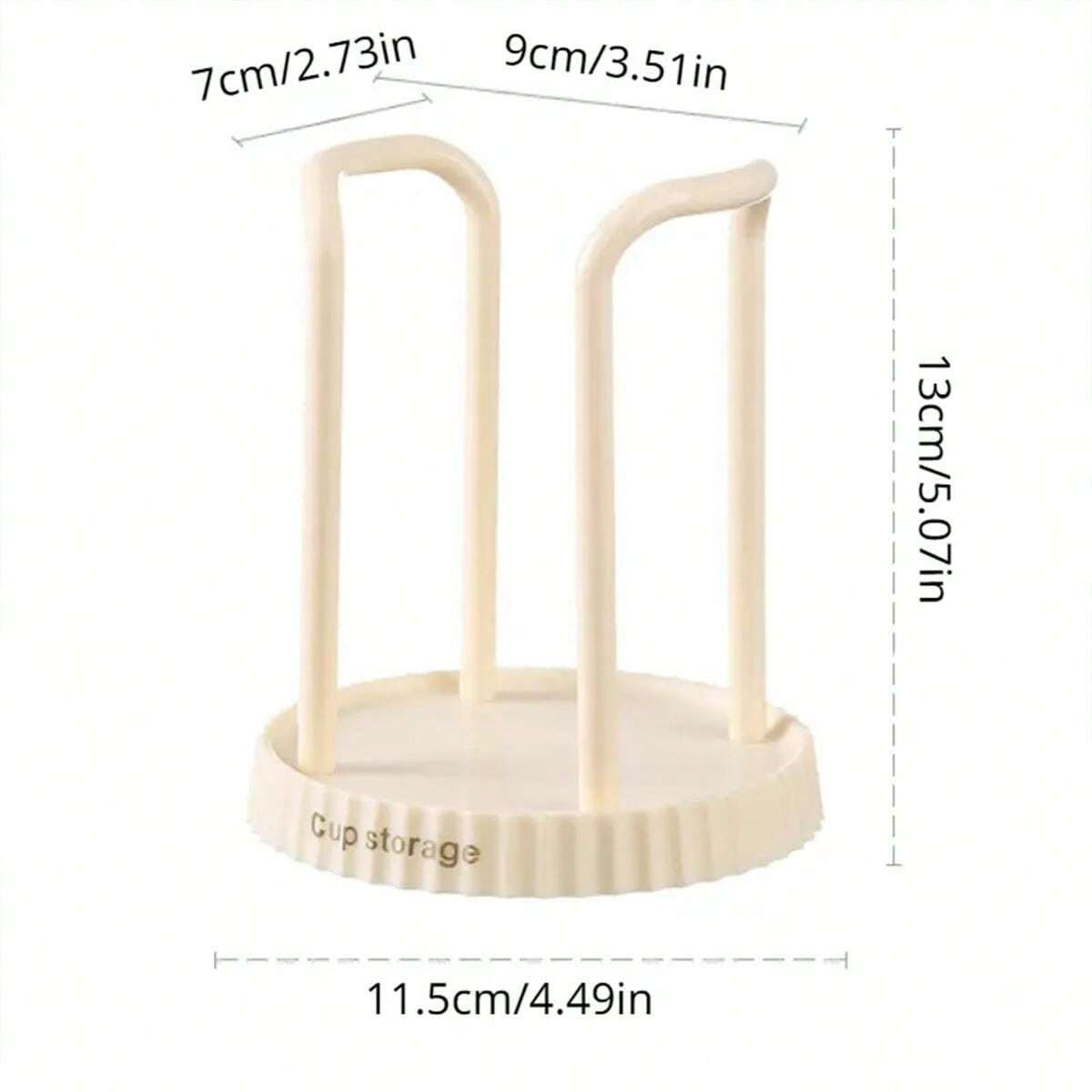 1pk Cup Storage Rack Multi-Use Paper Cup Holder Houshold Coffee Tea Cup Supplies
