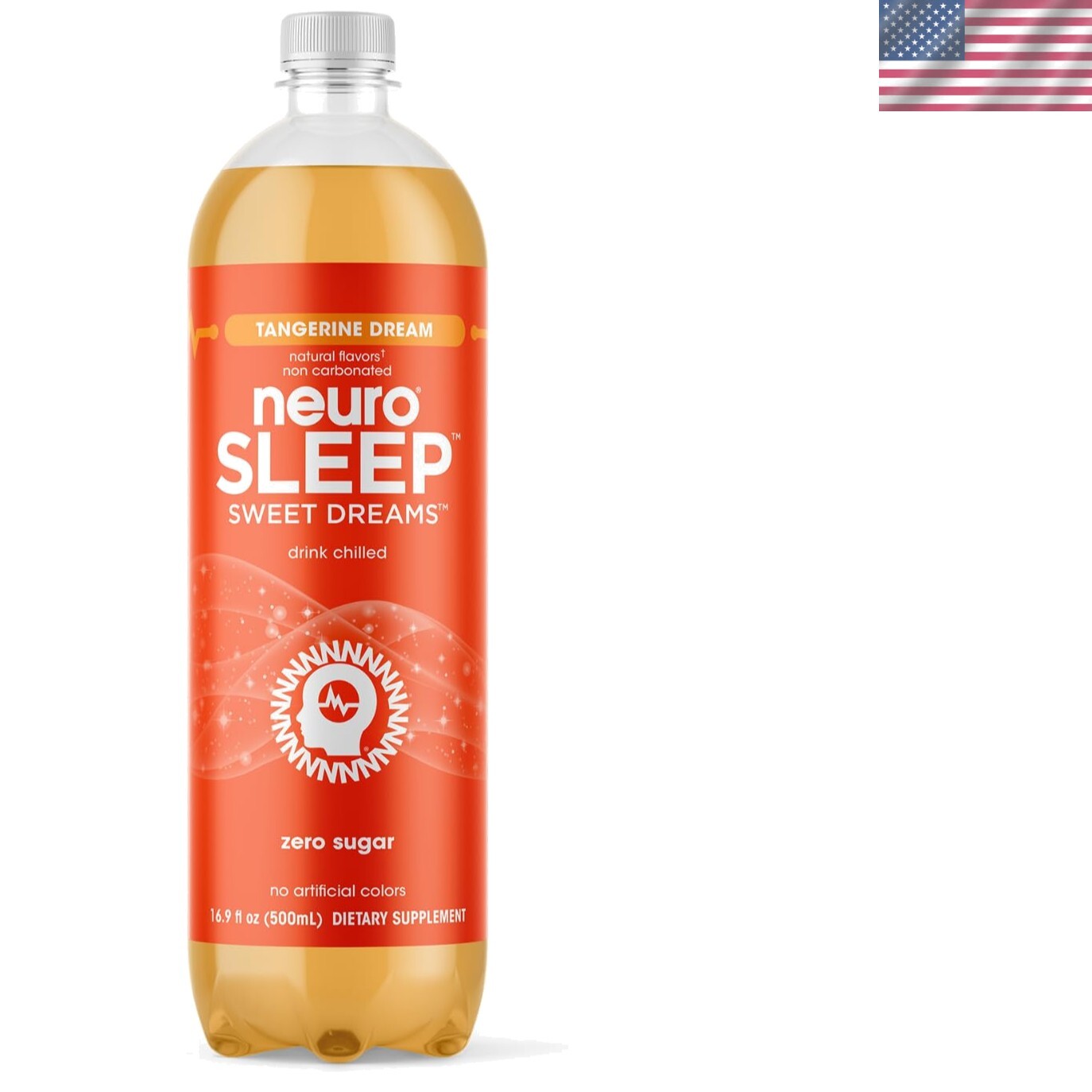Delicious Tangerine Dream: Gluten-Free Sleep Beverage with Antioxidants – 12 Oz