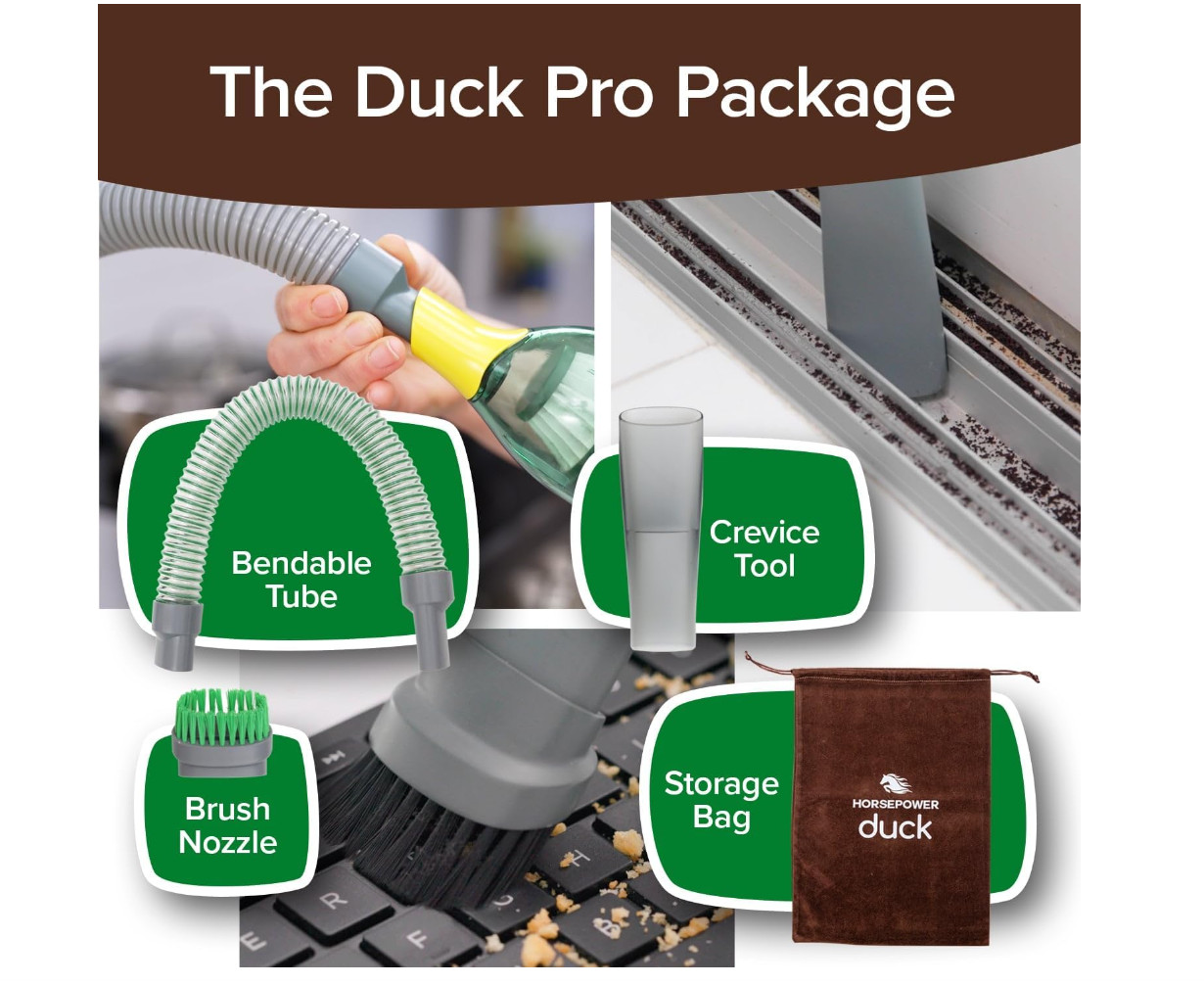 NEW BOX – Duck Compact Cordless Vacuum Ultra-Powerful – Free Shipping