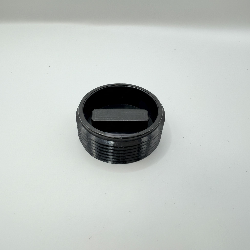 ABS Countersunk Cleanout Plug – 1-1/2″ 2″ 3″ 4″ – Black